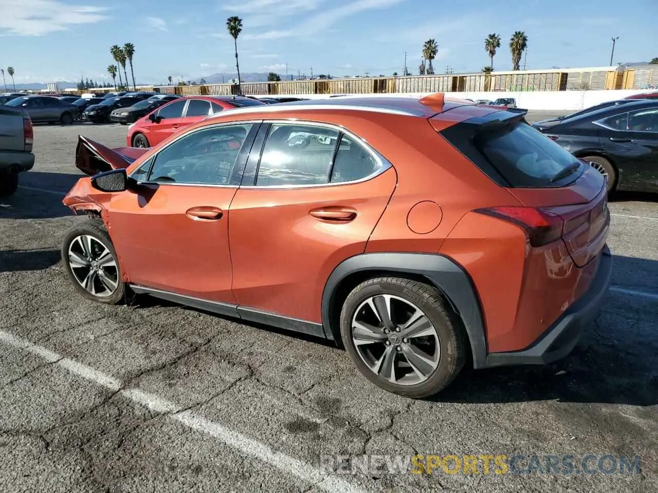2 Photograph of a damaged car JTHX3JBH1M2036853 LEXUS UX 200 2021