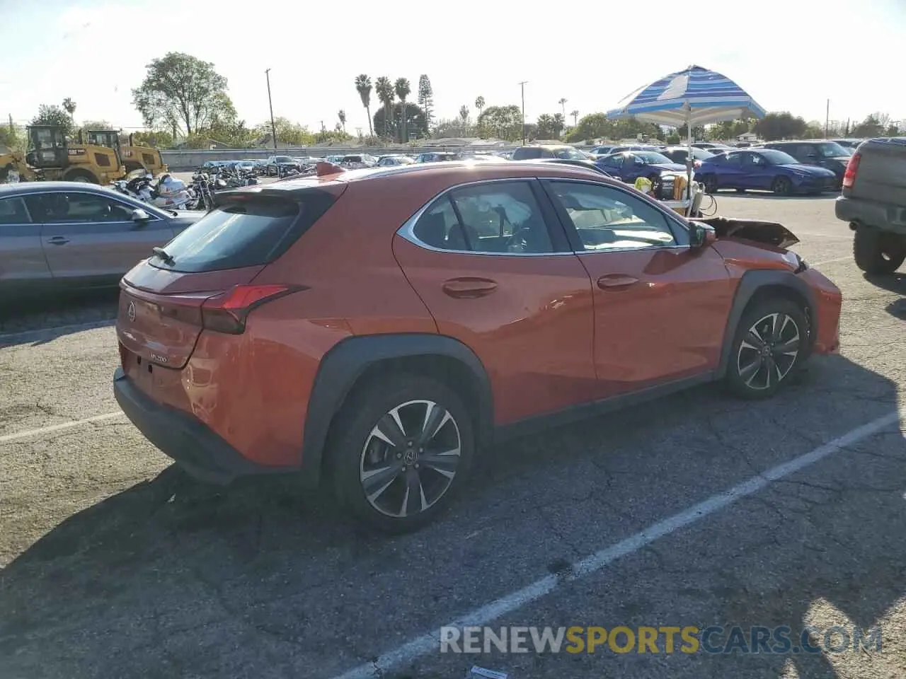 3 Photograph of a damaged car JTHX3JBH1M2036853 LEXUS UX 200 2021