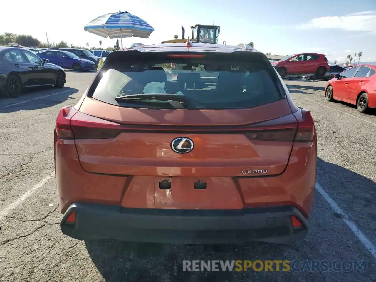 6 Photograph of a damaged car JTHX3JBH1M2036853 LEXUS UX 200 2021