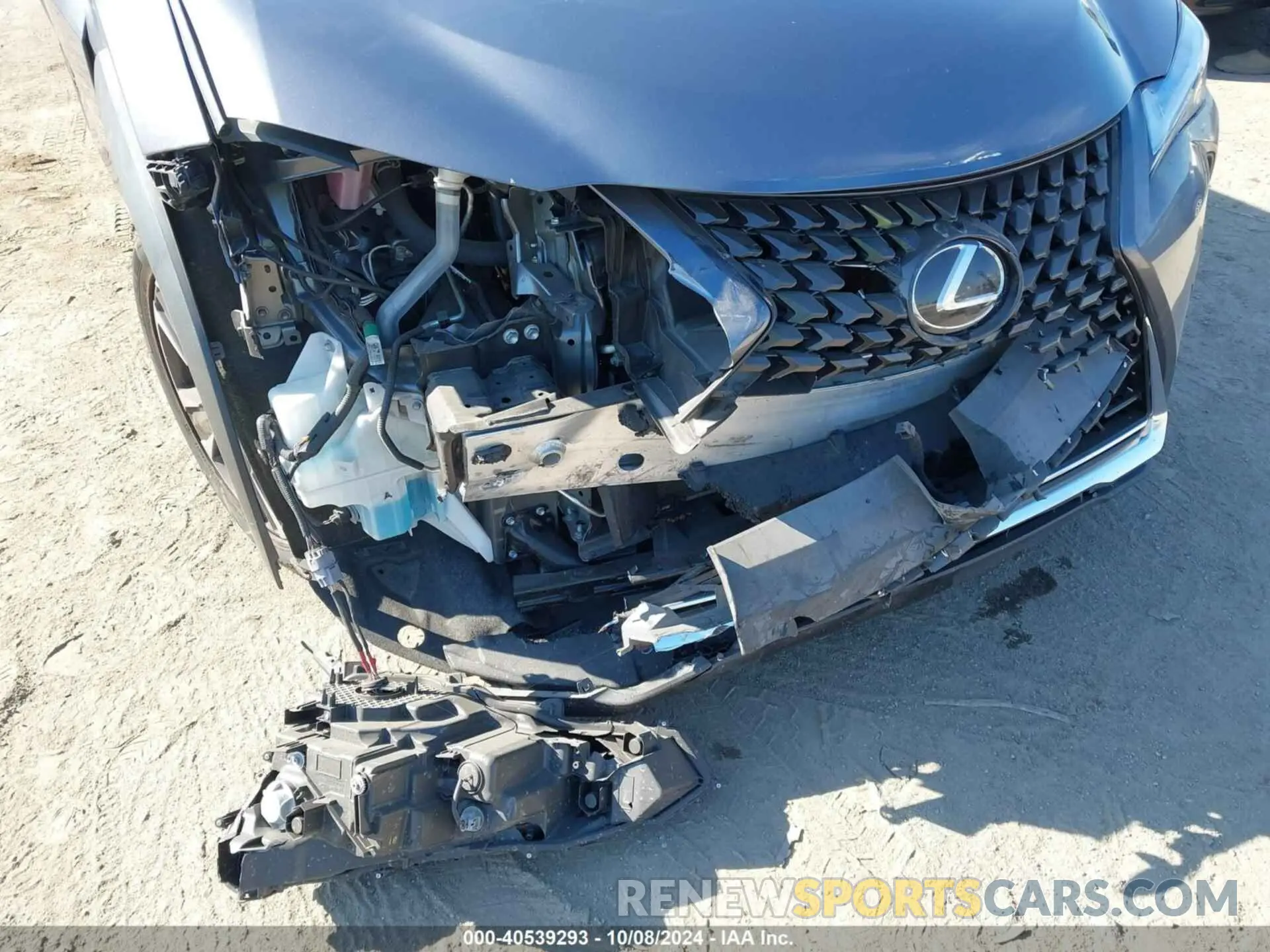 6 Фотография поврежденного автомобиля JTHX3JBH2M2042130 LEXUS UX 200 2021