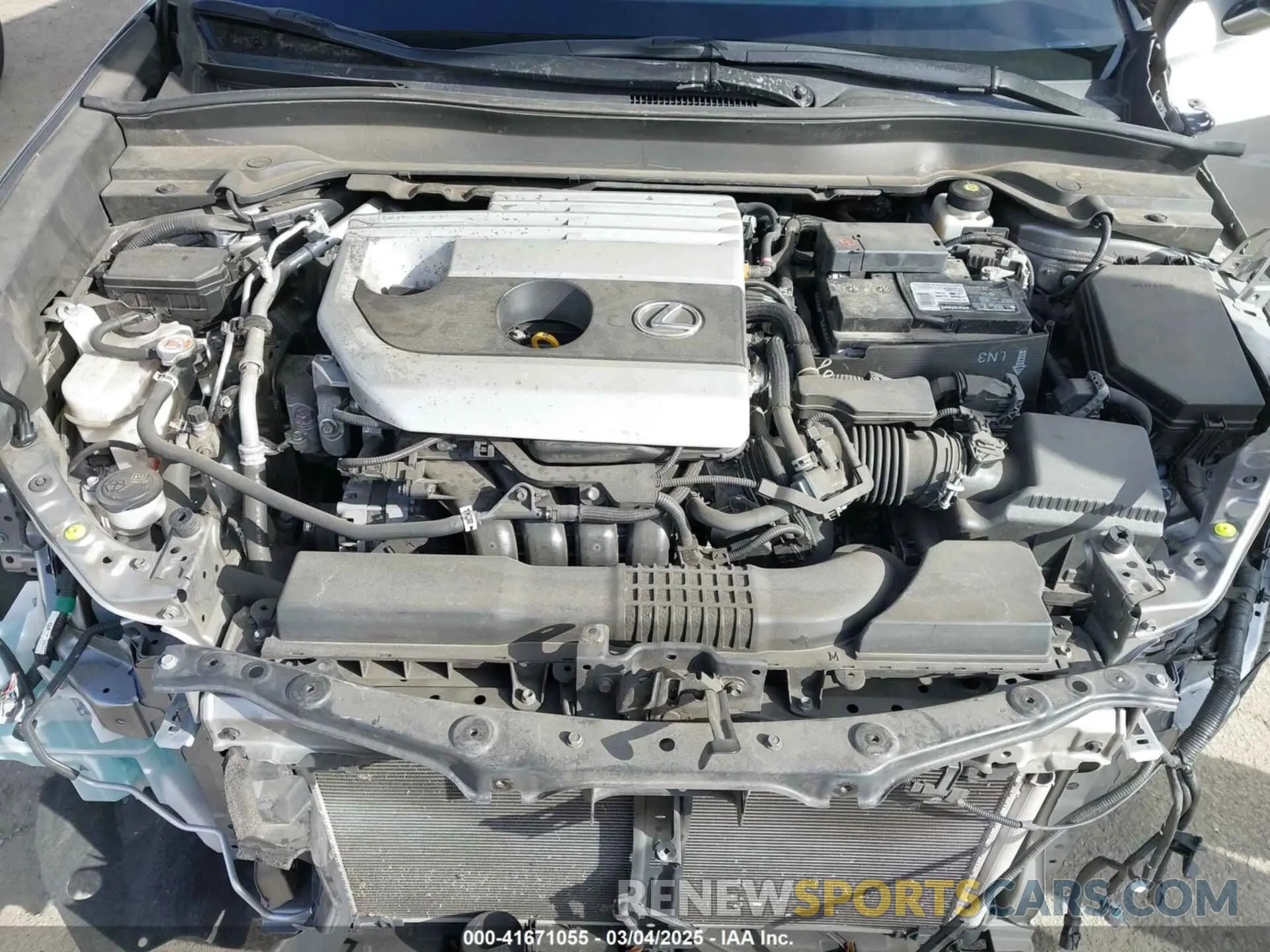 10 Photograph of a damaged car JTHX3JBH4M2043263 LEXUS UX 200 2021