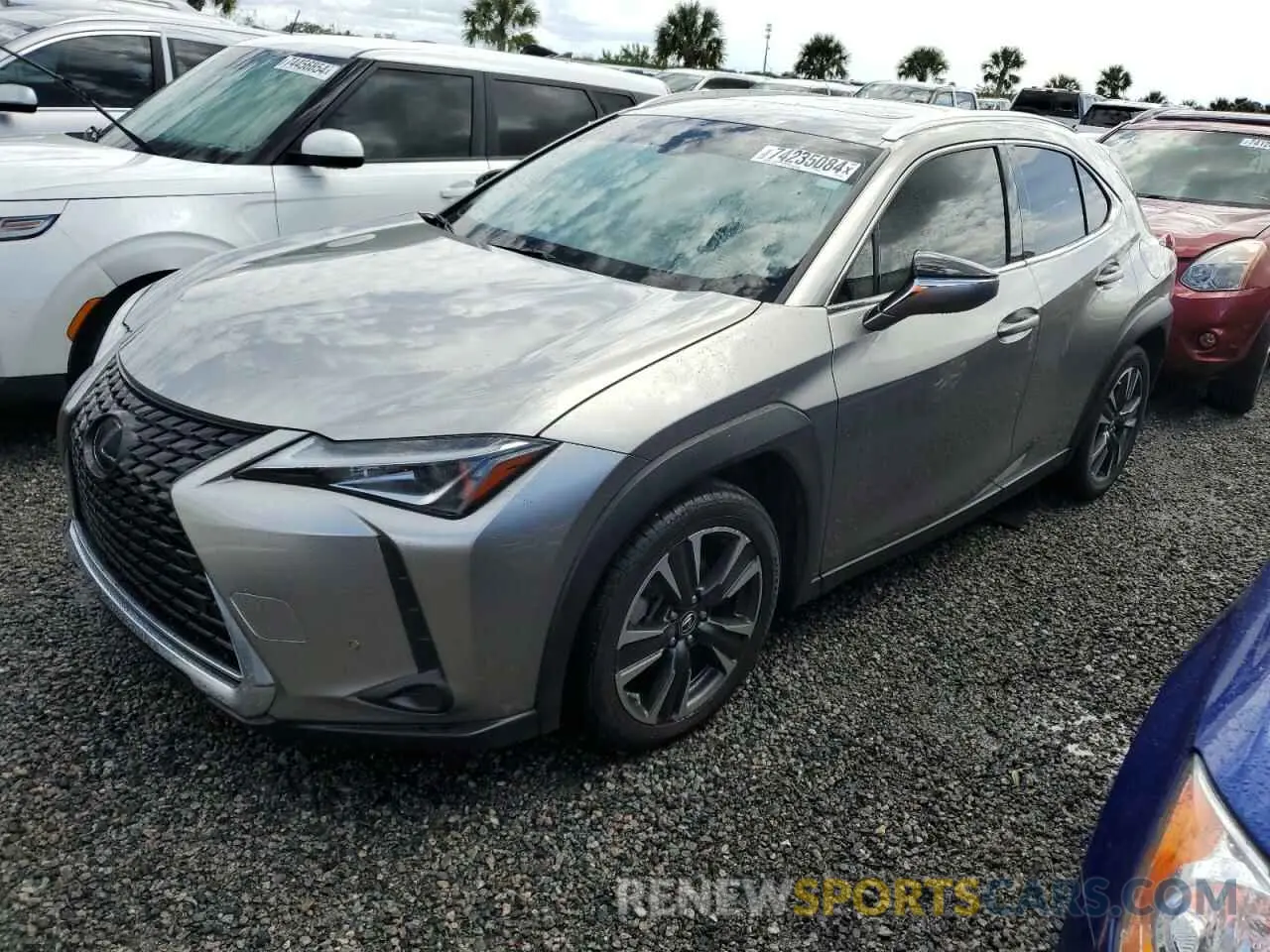 1 Фотография поврежденного автомобиля JTHX3JBH7M2036551 LEXUS UX 200 2021