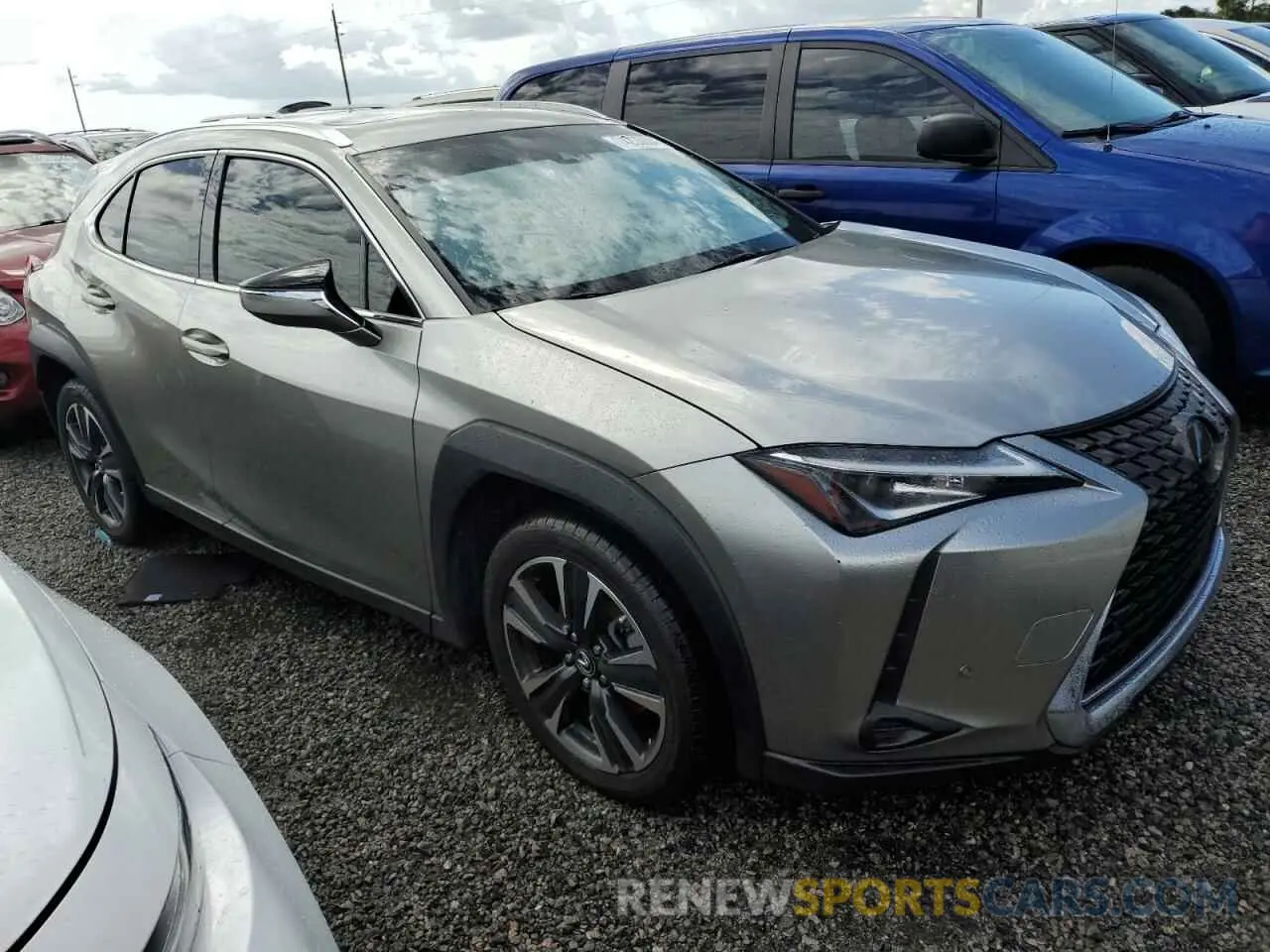 4 Фотография поврежденного автомобиля JTHX3JBH7M2036551 LEXUS UX 200 2021