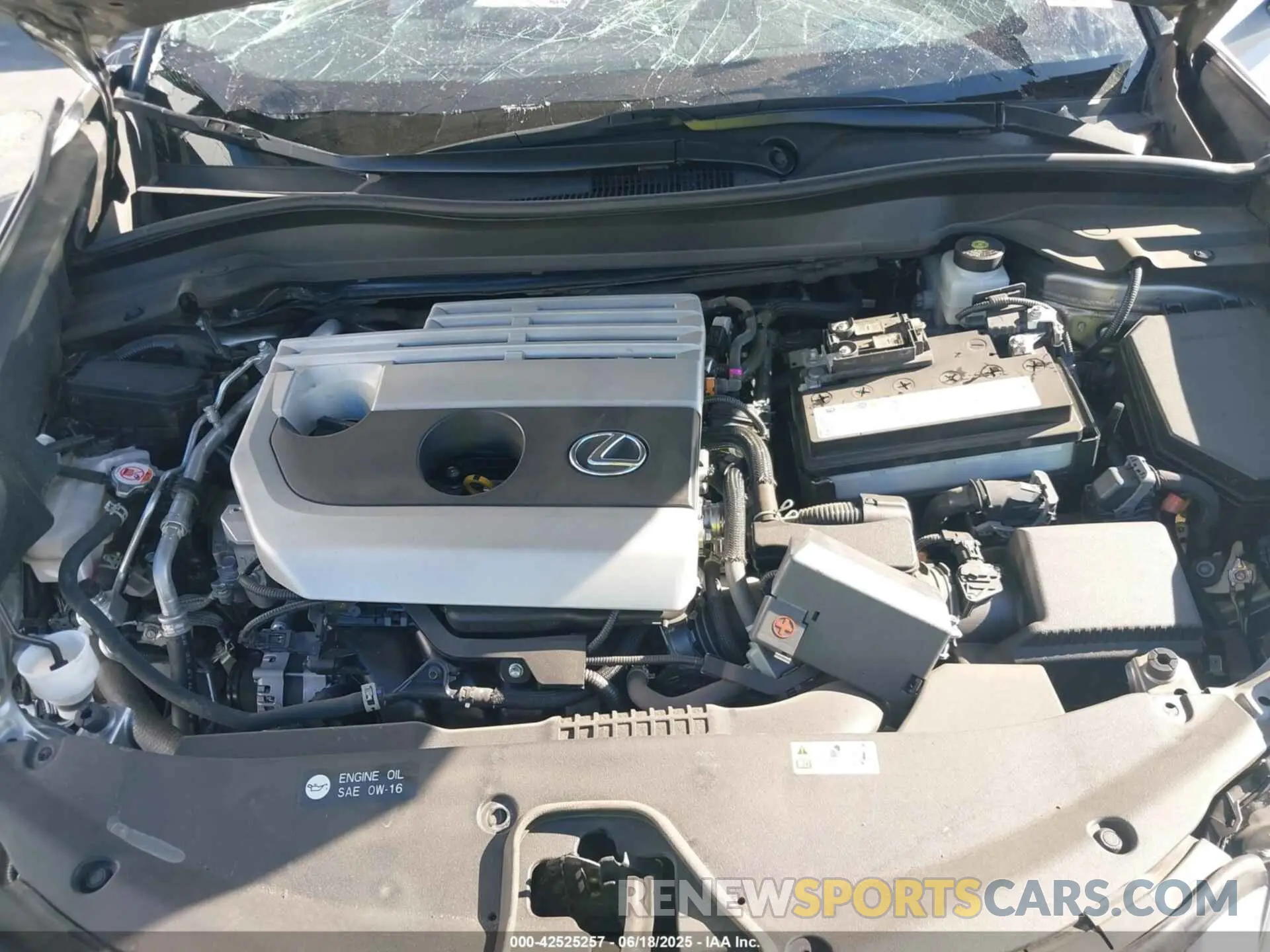 10 Photograph of a damaged car JTHX3JBH7M2039434 LEXUS UX 200 2021