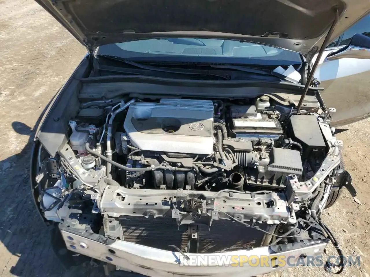 11 Photograph of a damaged car JTHX3JBH8M2033612 LEXUS UX 200 2021