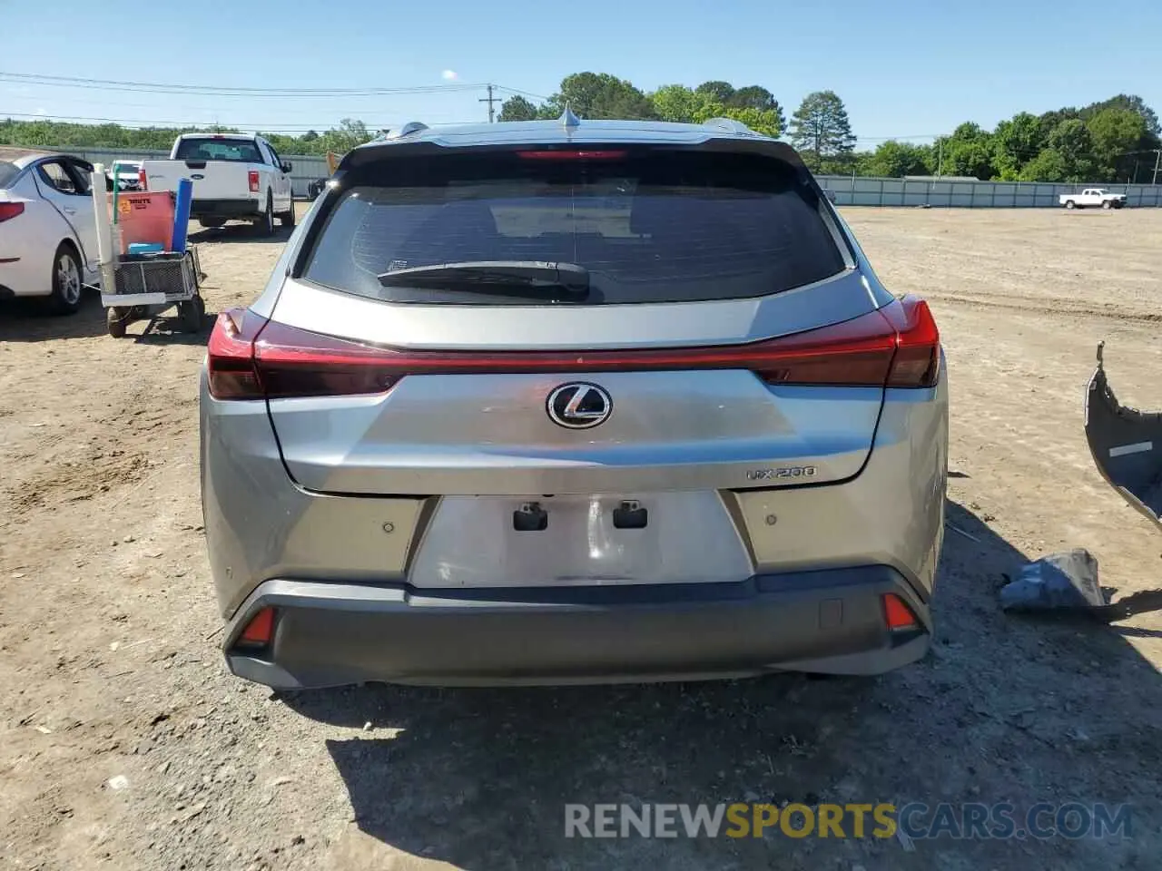 6 Photograph of a damaged car JTHX3JBH8M2033612 LEXUS UX 200 2021