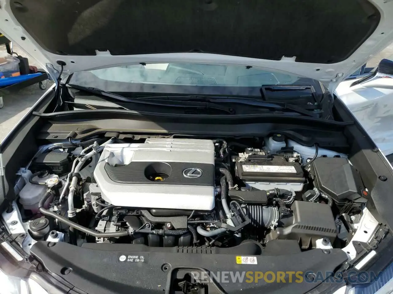 11 Фотография поврежденного автомобиля JTHX3JBHXM2038035 LEXUS UX 200 2021