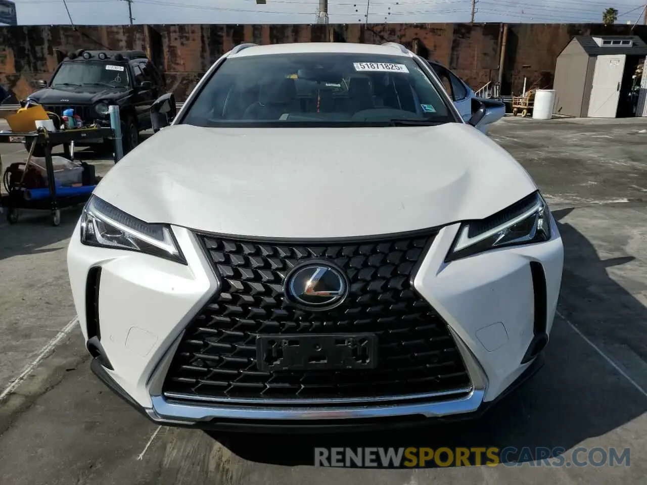 5 Фотография поврежденного автомобиля JTHX3JBHXM2038035 LEXUS UX 200 2021