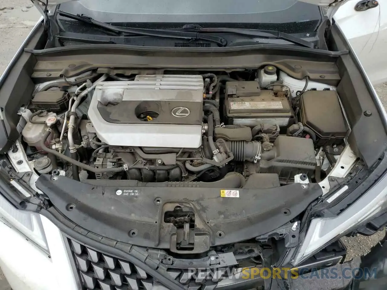 11 Photograph of a damaged car JTHX3JBHXM2040304 LEXUS UX 200 2021