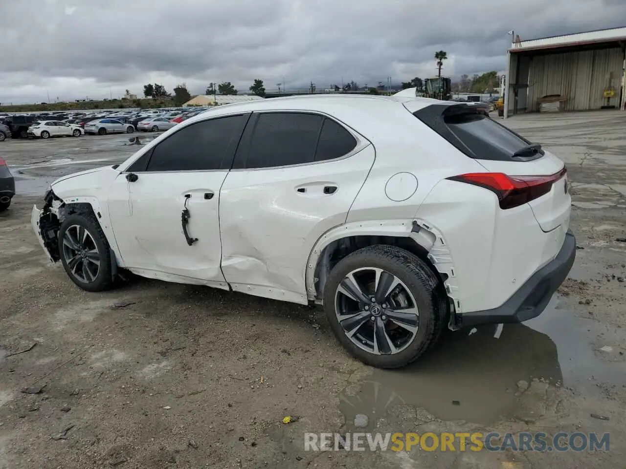 2 Photograph of a damaged car JTHX3JBHXM2040304 LEXUS UX 200 2021