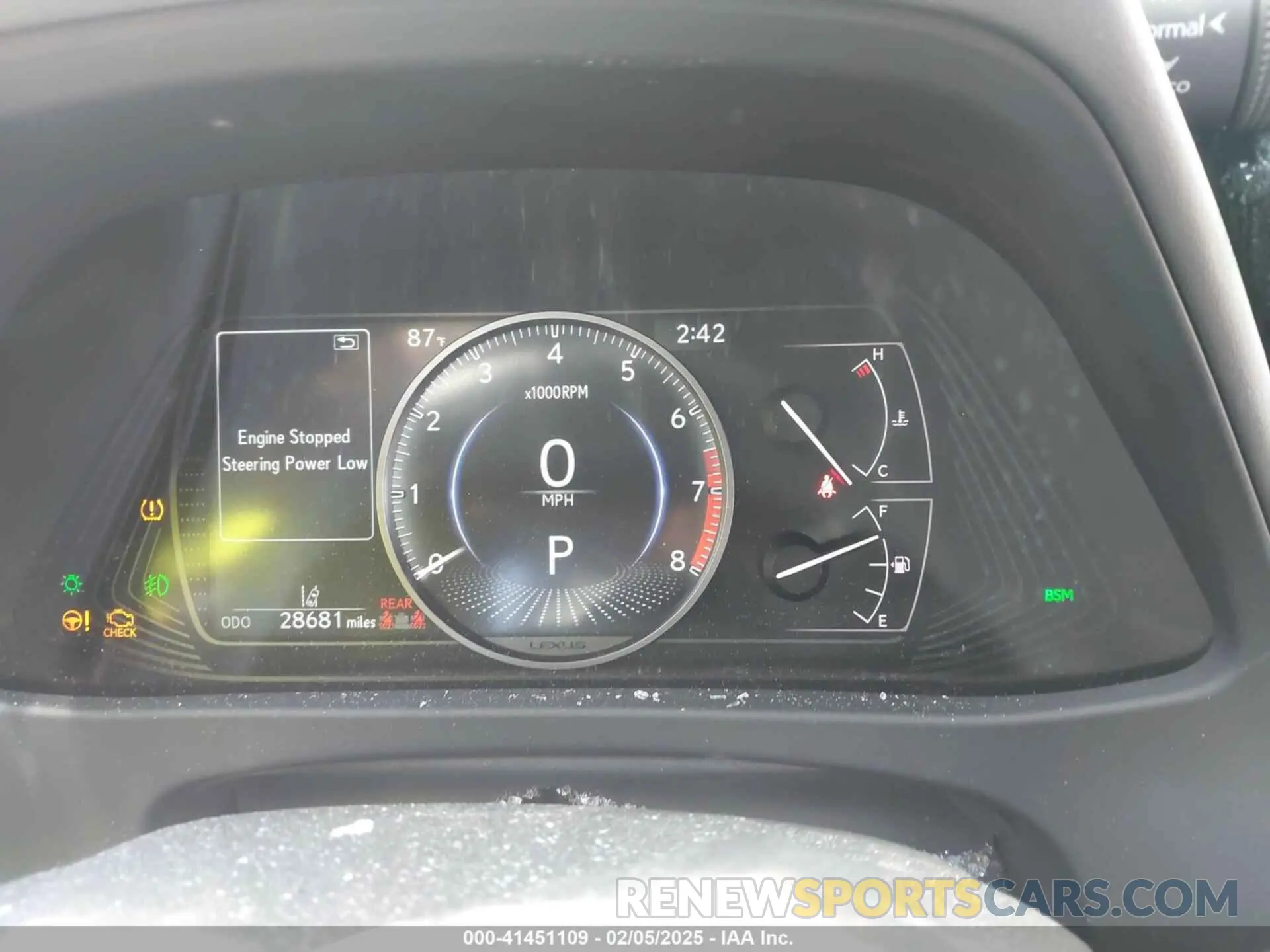 7 Фотография поврежденного автомобиля JTHL3JBH0N2046676 LEXUS UX 200 2022