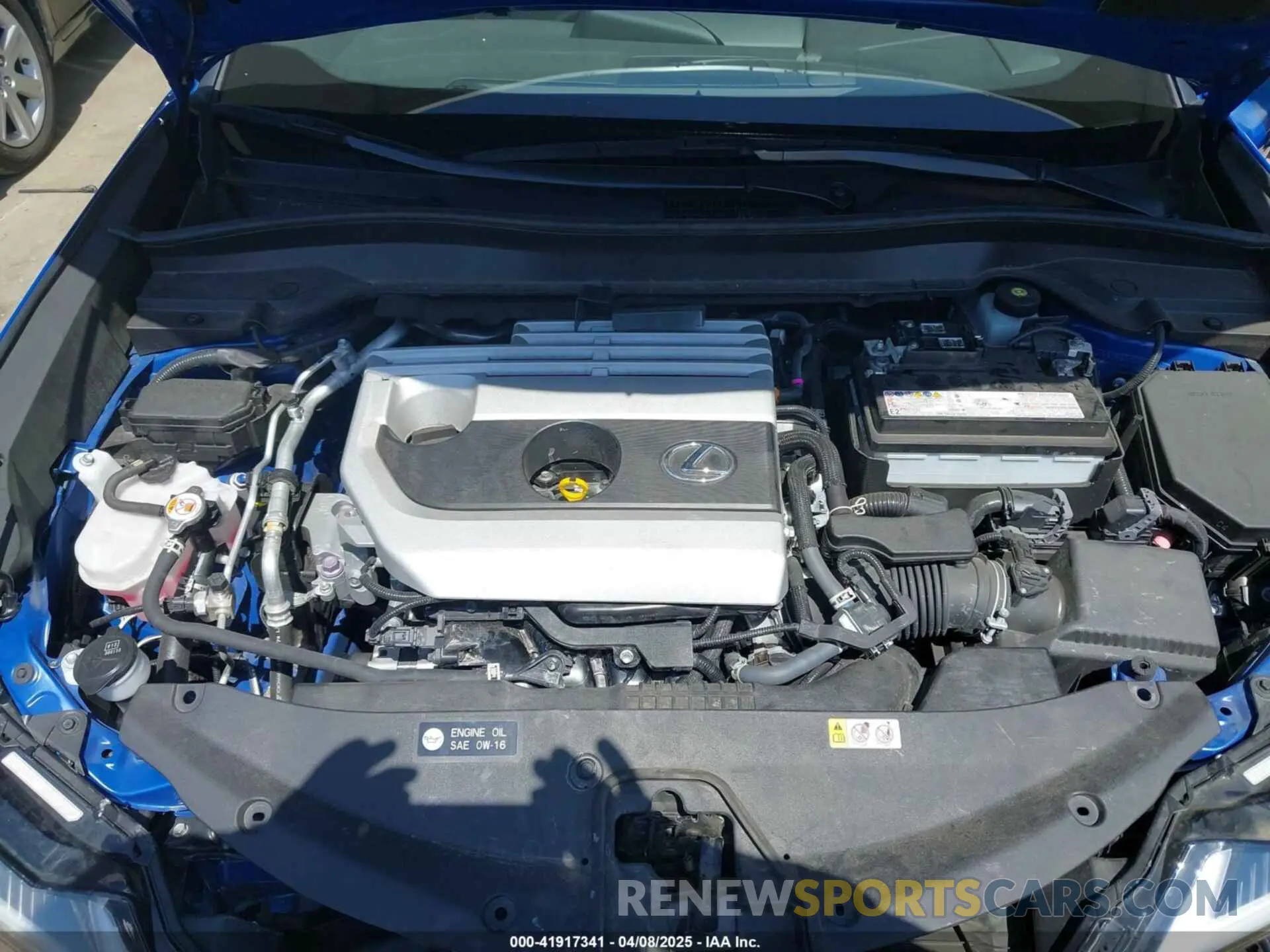 10 Фотография поврежденного автомобиля JTHX3JBH0N2049742 LEXUS UX 200 2022