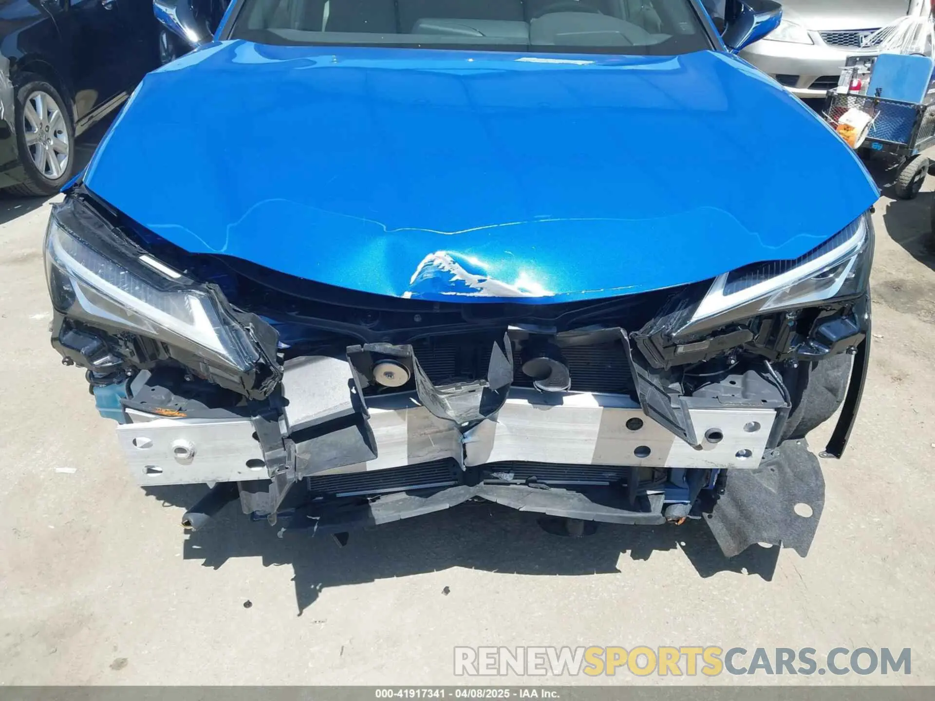 6 Фотография поврежденного автомобиля JTHX3JBH0N2049742 LEXUS UX 200 2022