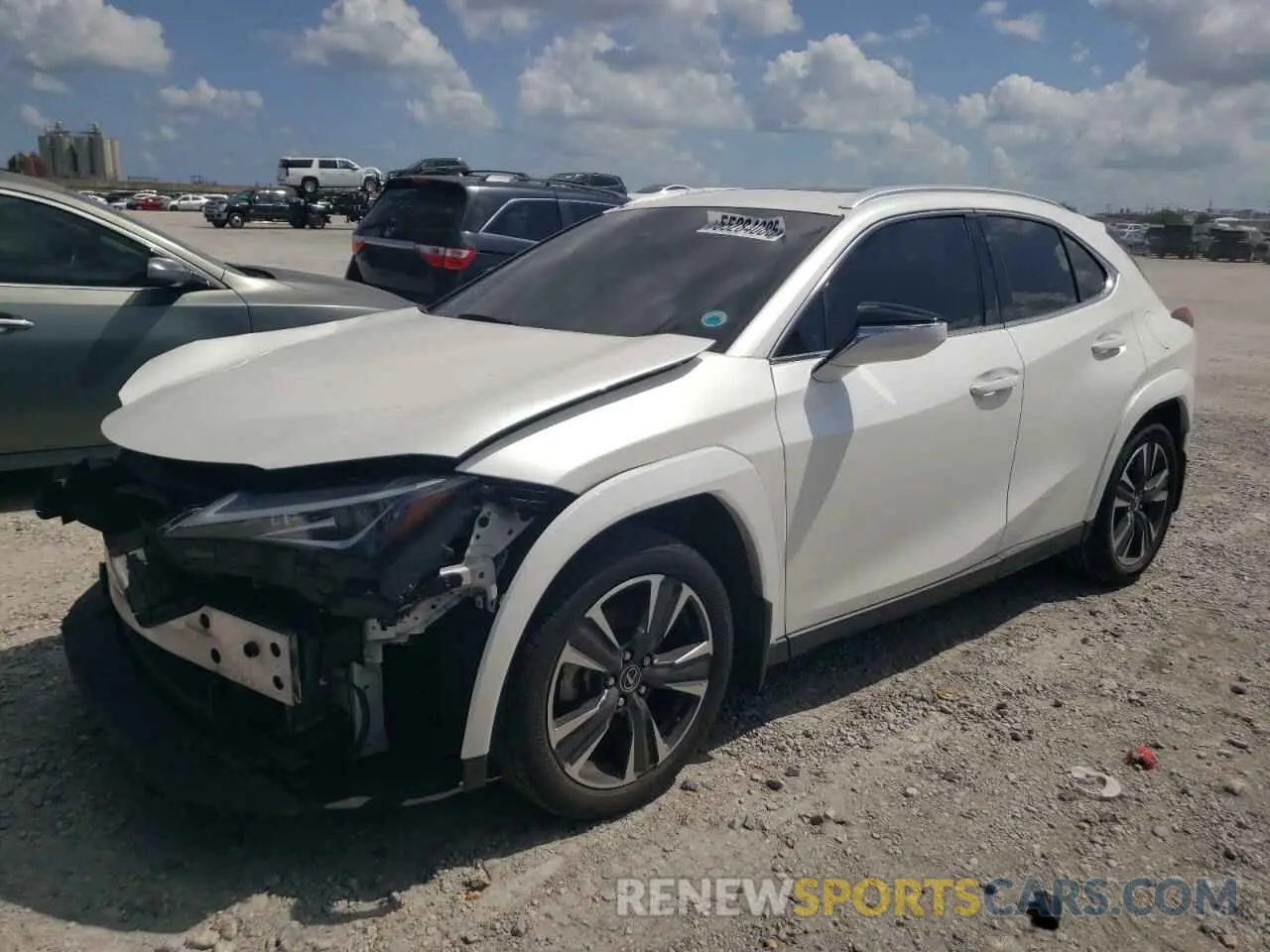1 Фотография поврежденного автомобиля JTHP3JBH9N2051389 LEXUS UX 200 BAS 2022