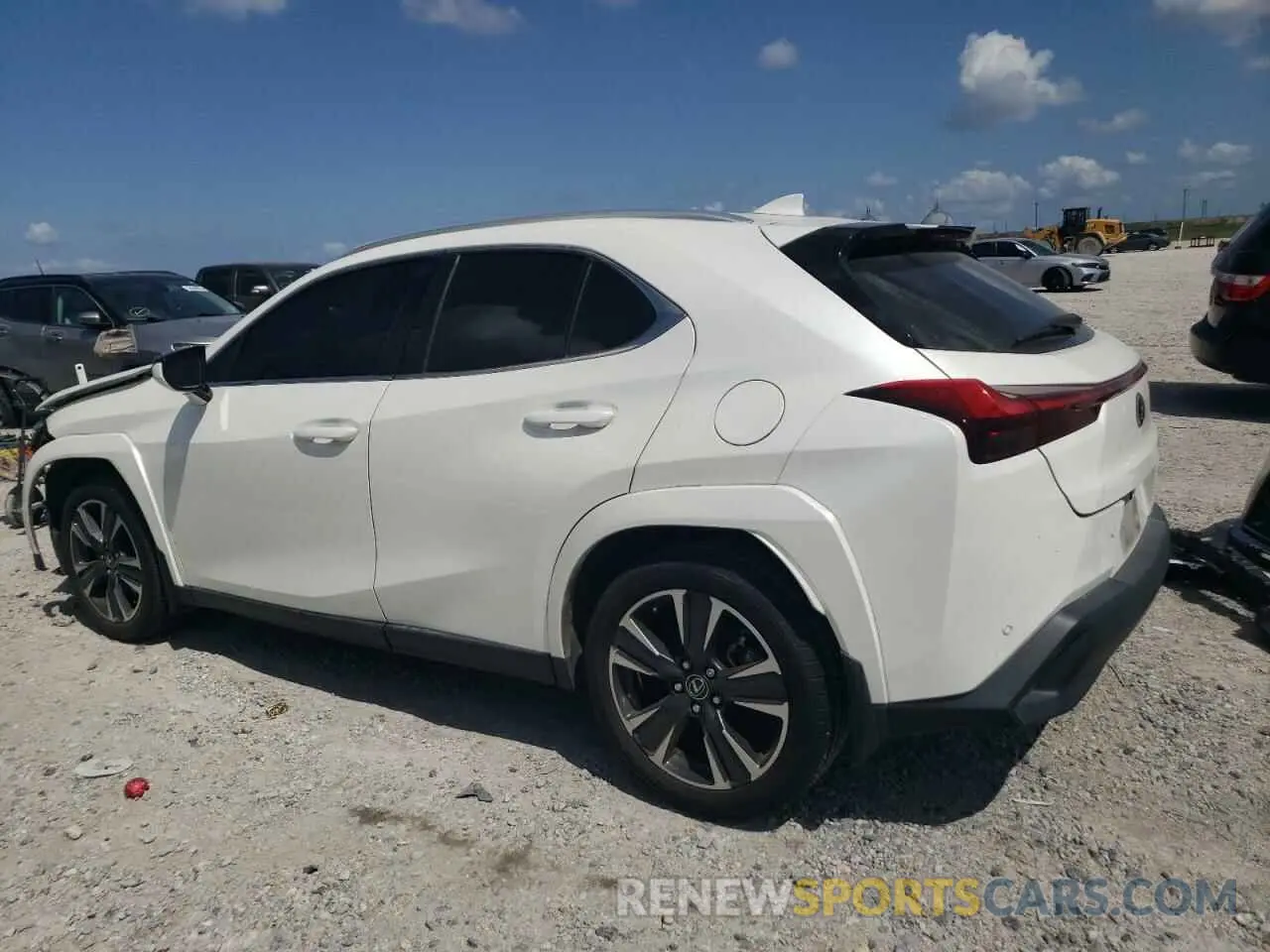 2 Фотография поврежденного автомобиля JTHP3JBH9N2051389 LEXUS UX 200 BAS 2022