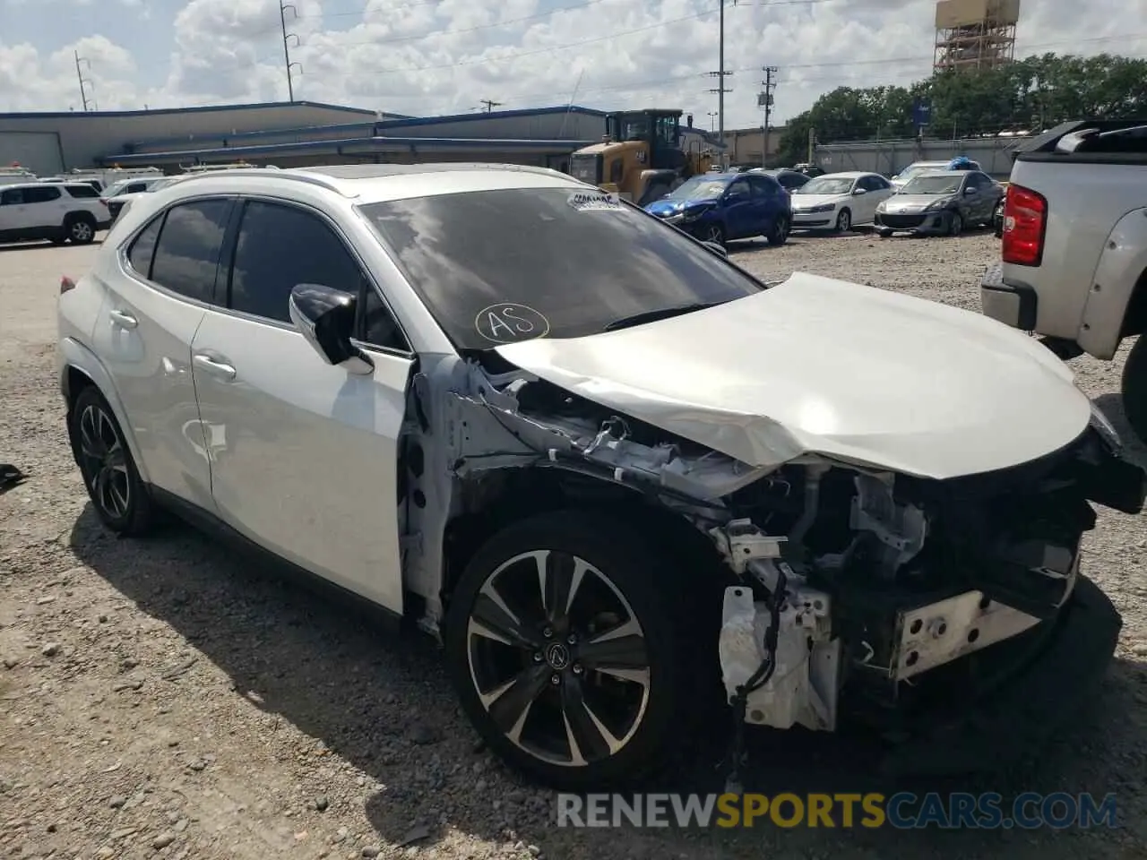 4 Фотография поврежденного автомобиля JTHP3JBH9N2051389 LEXUS UX 200 BAS 2022