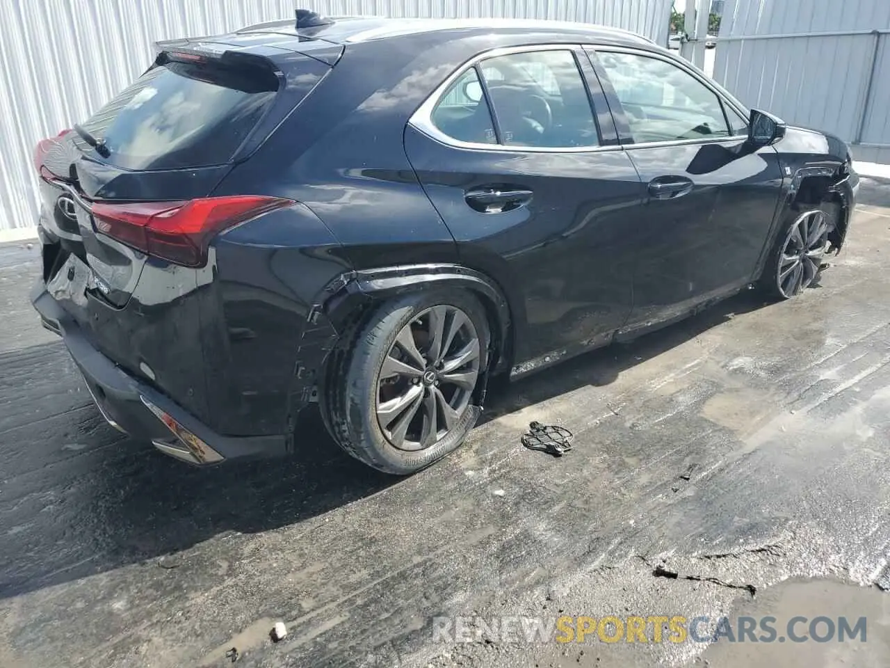 3 Photograph of a damaged car JTHR3JBH6N2055134 LEXUS UX 200 BAS 2022