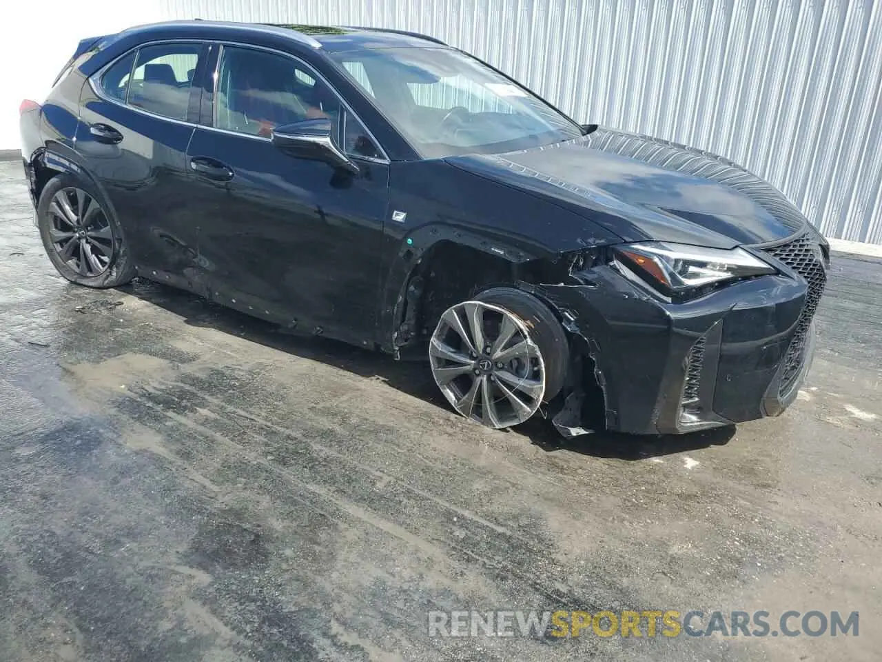4 Photograph of a damaged car JTHR3JBH6N2055134 LEXUS UX 200 BAS 2022
