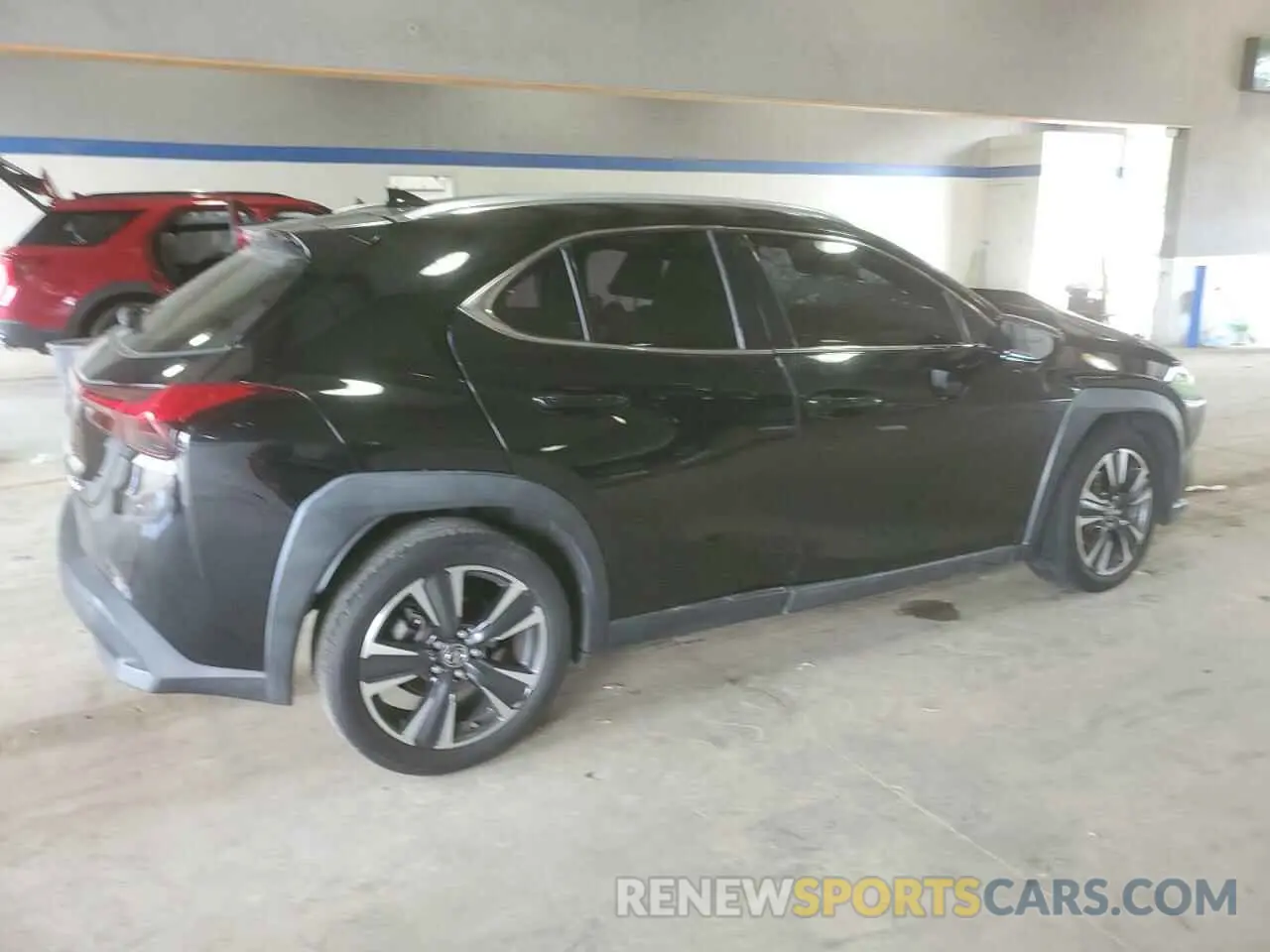 3 Photograph of a damaged car JTHX3JBH2N2050696 LEXUS UX 200 BAS 2022