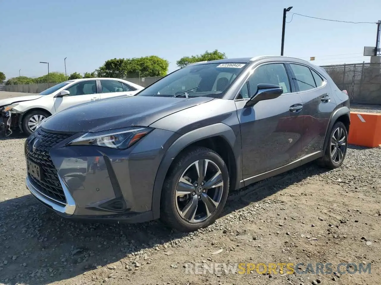 1 Photograph of a damaged car JTHX3JBH2N2051685 LEXUS UX 200 BAS 2022