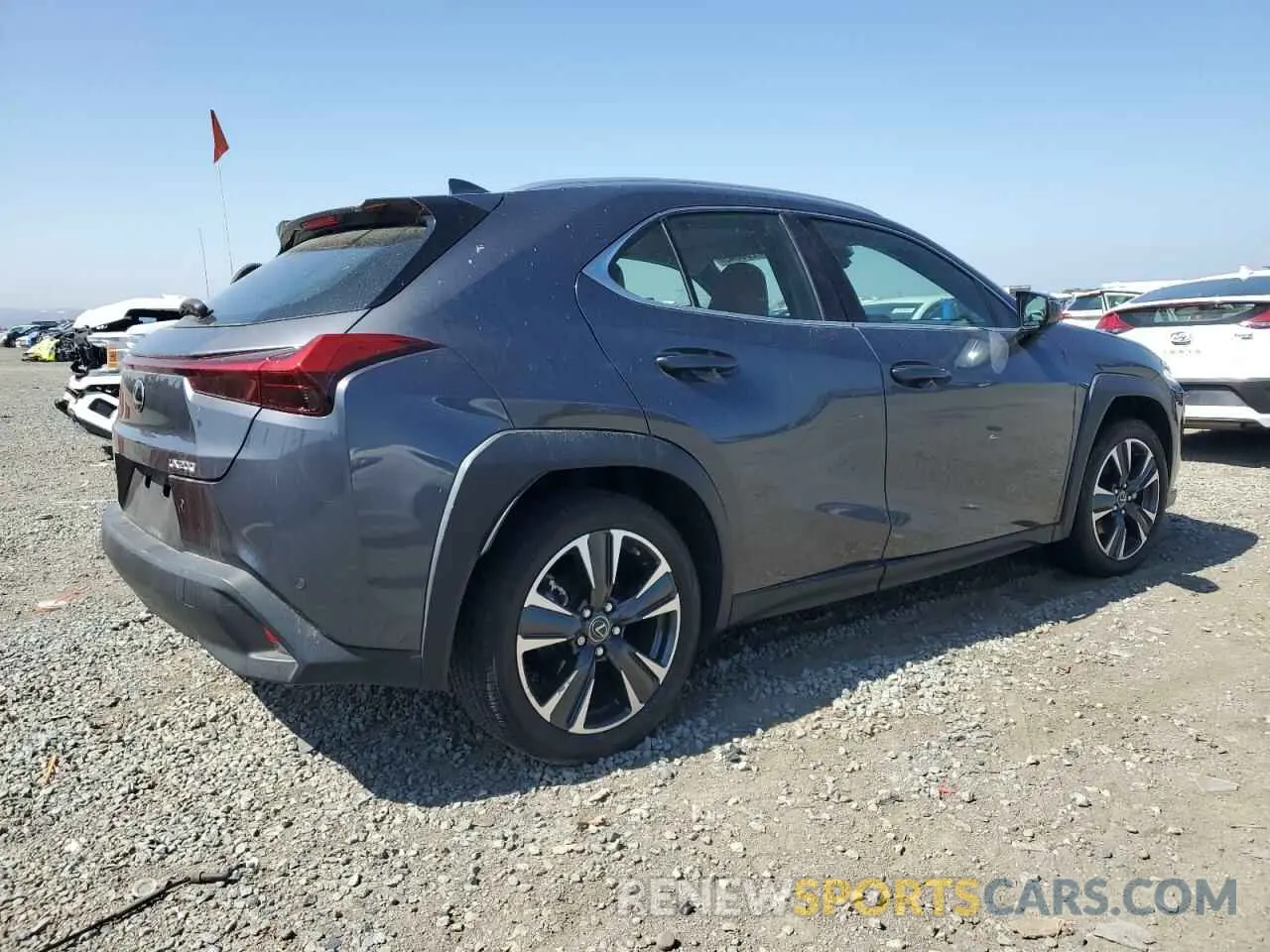 3 Photograph of a damaged car JTHX3JBH2N2051685 LEXUS UX 200 BAS 2022
