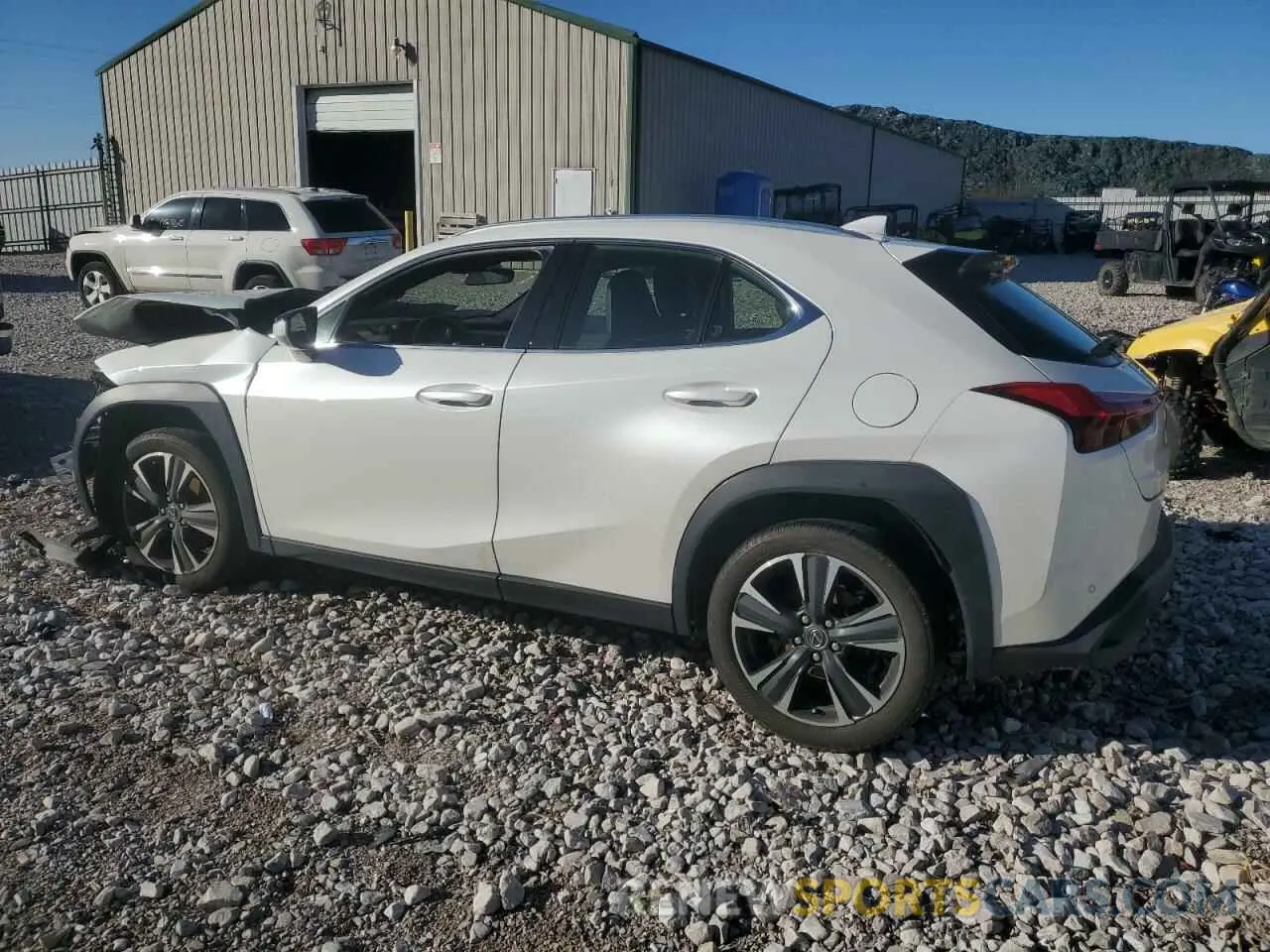2 Фотография поврежденного автомобиля JTHX3JBH4N2053616 LEXUS UX 200 BAS 2022