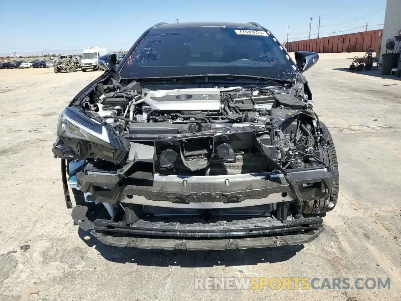 5 Photograph of a damaged car JTHX3JBH4N2056306 LEXUS UX 200 BAS 2022