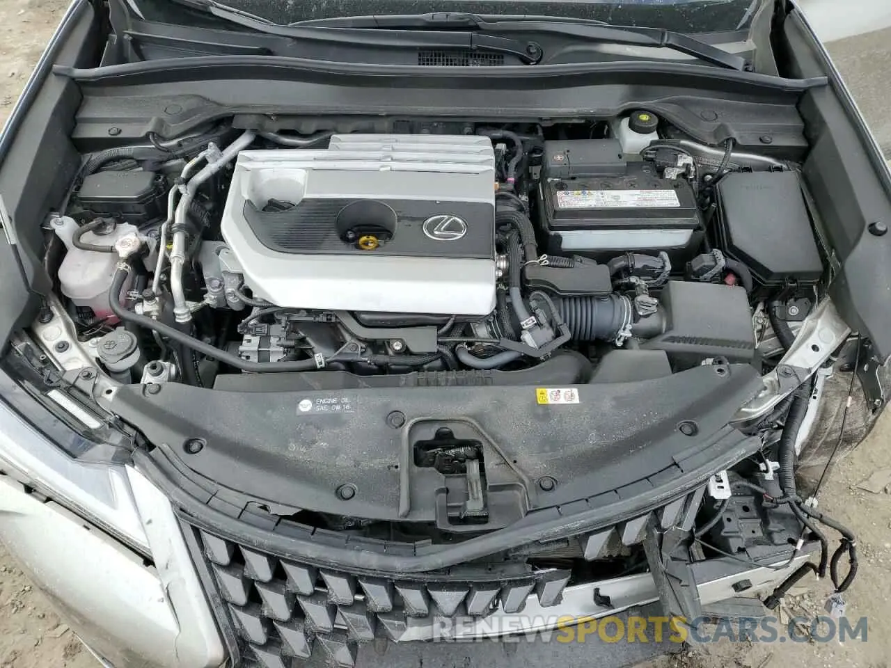 11 Photograph of a damaged car JTHX3JBH6N2051446 LEXUS UX 200 BAS 2022