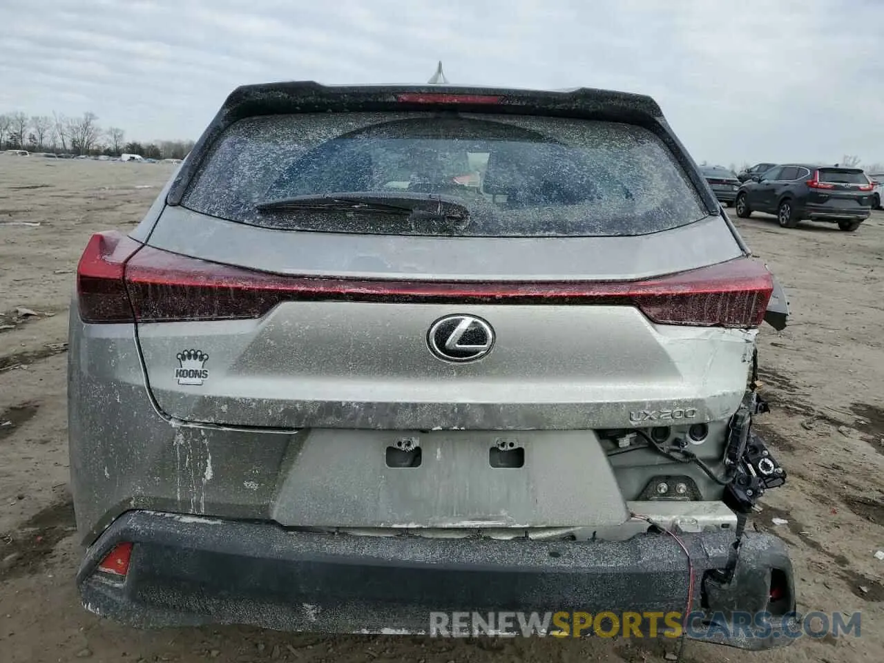 6 Photograph of a damaged car JTHX3JBH6N2051446 LEXUS UX 200 BAS 2022