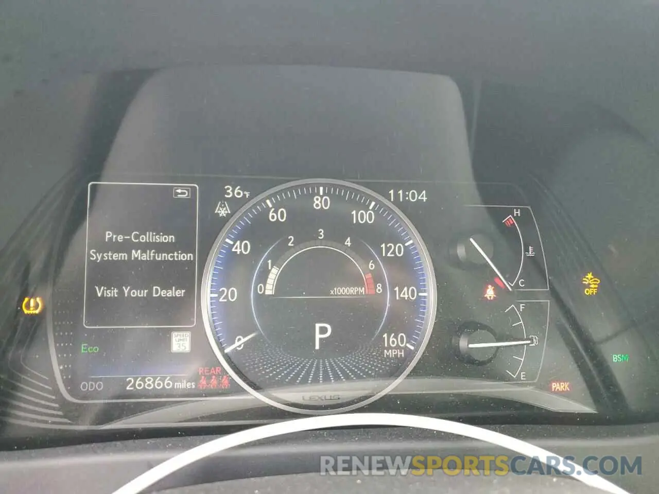 9 Photograph of a damaged car JTHX3JBH6N2051446 LEXUS UX 200 BAS 2022
