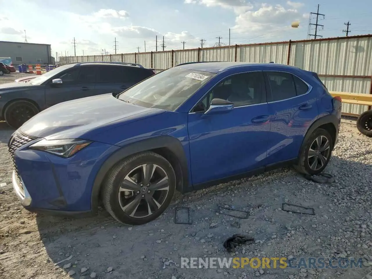 1 Фотография поврежденного автомобиля JTHX3JBH8N2050413 LEXUS UX 200 BAS 2022