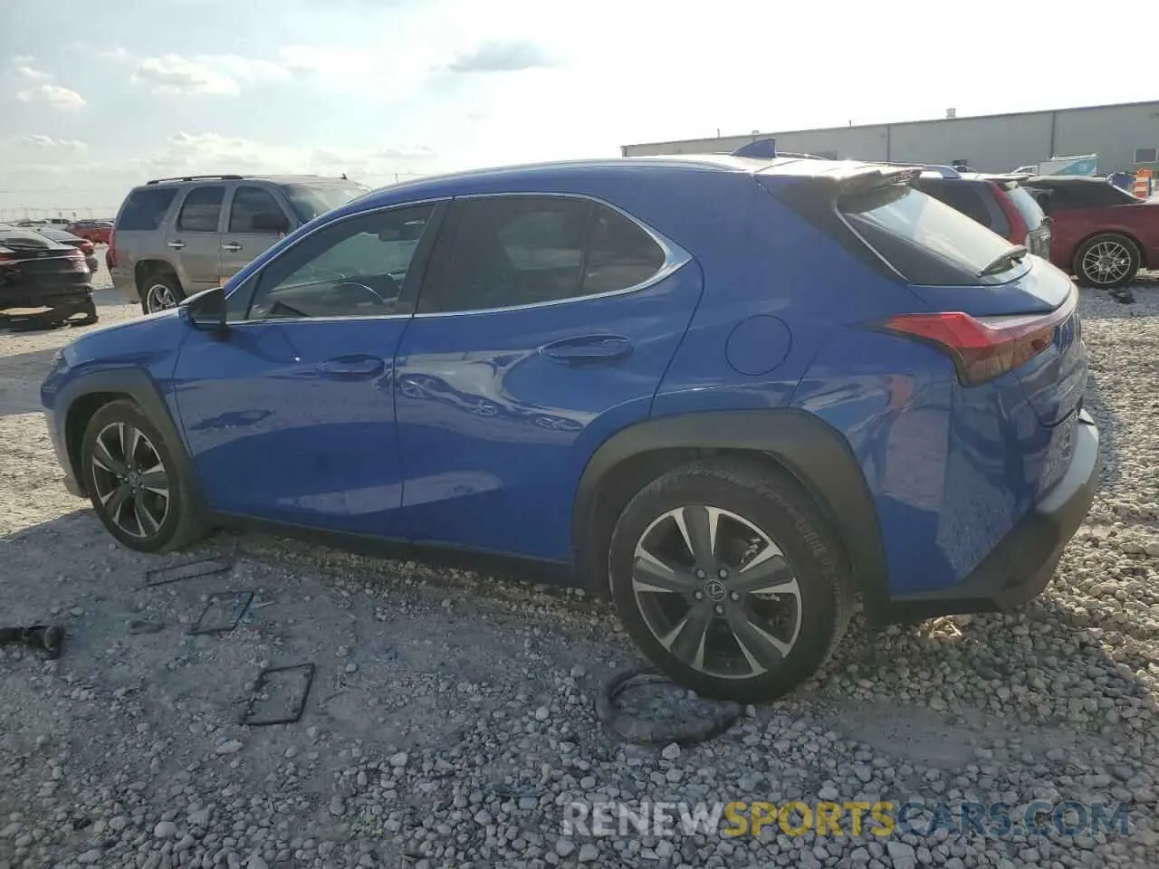 2 Фотография поврежденного автомобиля JTHX3JBH8N2050413 LEXUS UX 200 BAS 2022