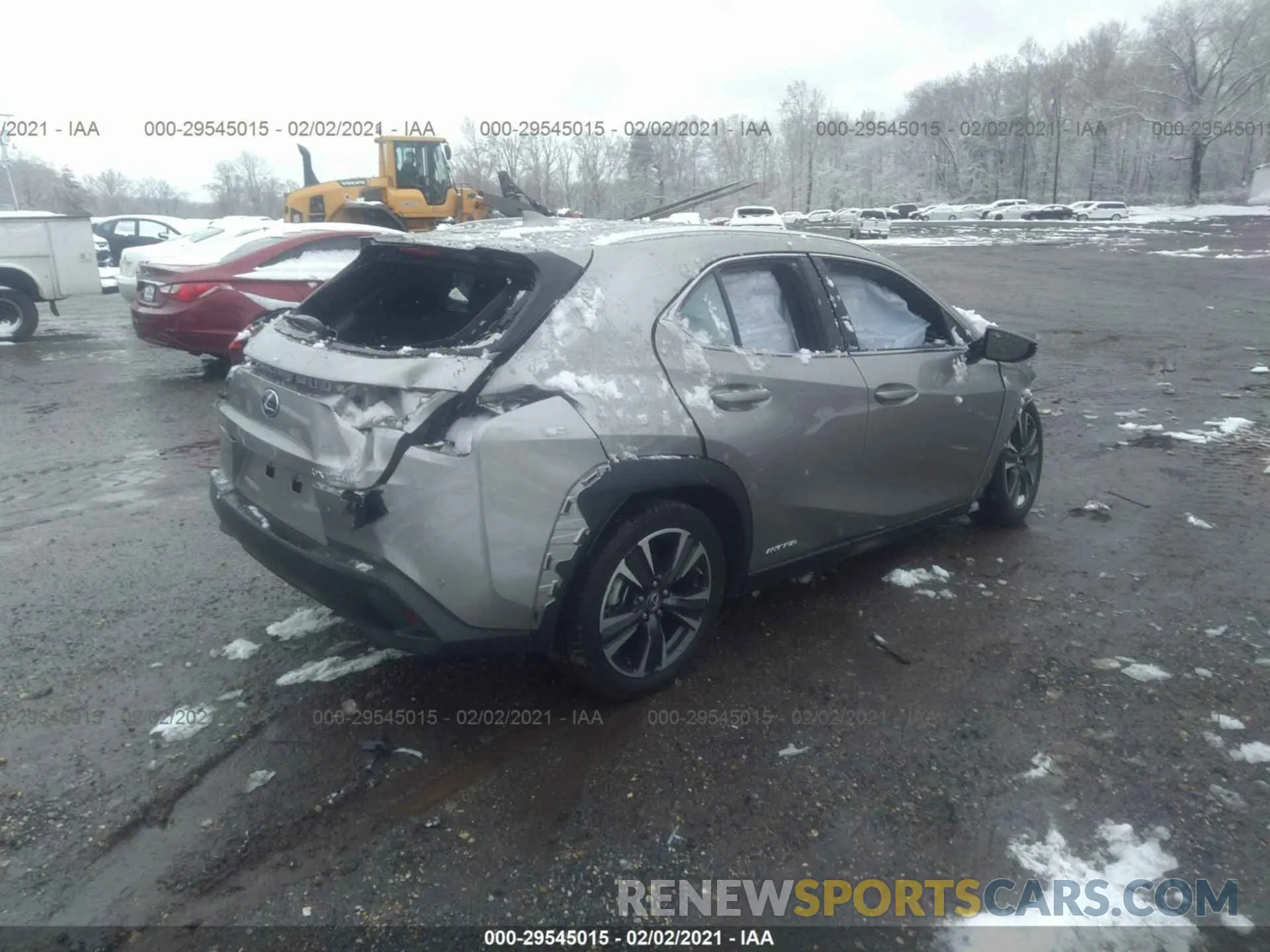 4 Photograph of a damaged car JTHU9JBH4K2011606 LEXUS UX 2019