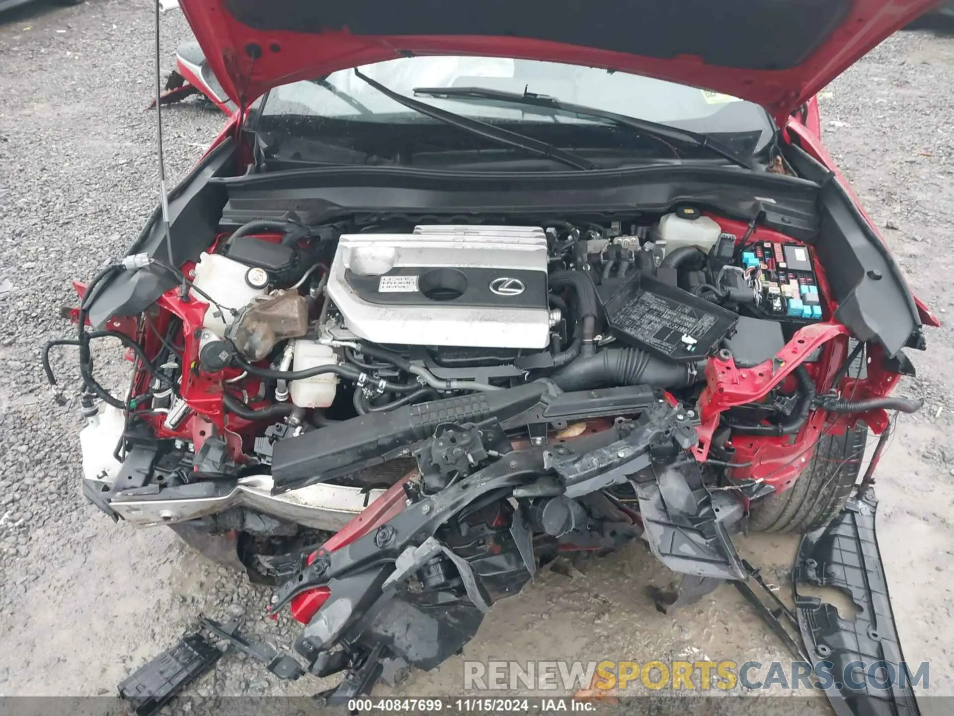 10 Photograph of a damaged car JTHU9JBH5K2006513 LEXUS UX 2019
