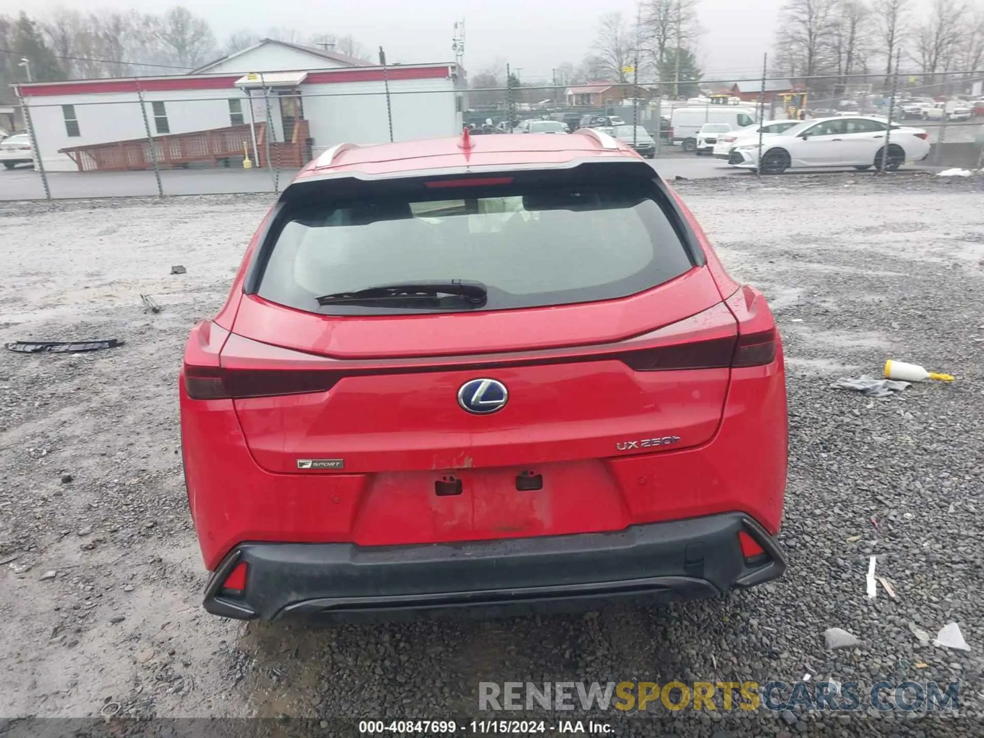 16 Photograph of a damaged car JTHU9JBH5K2006513 LEXUS UX 2019