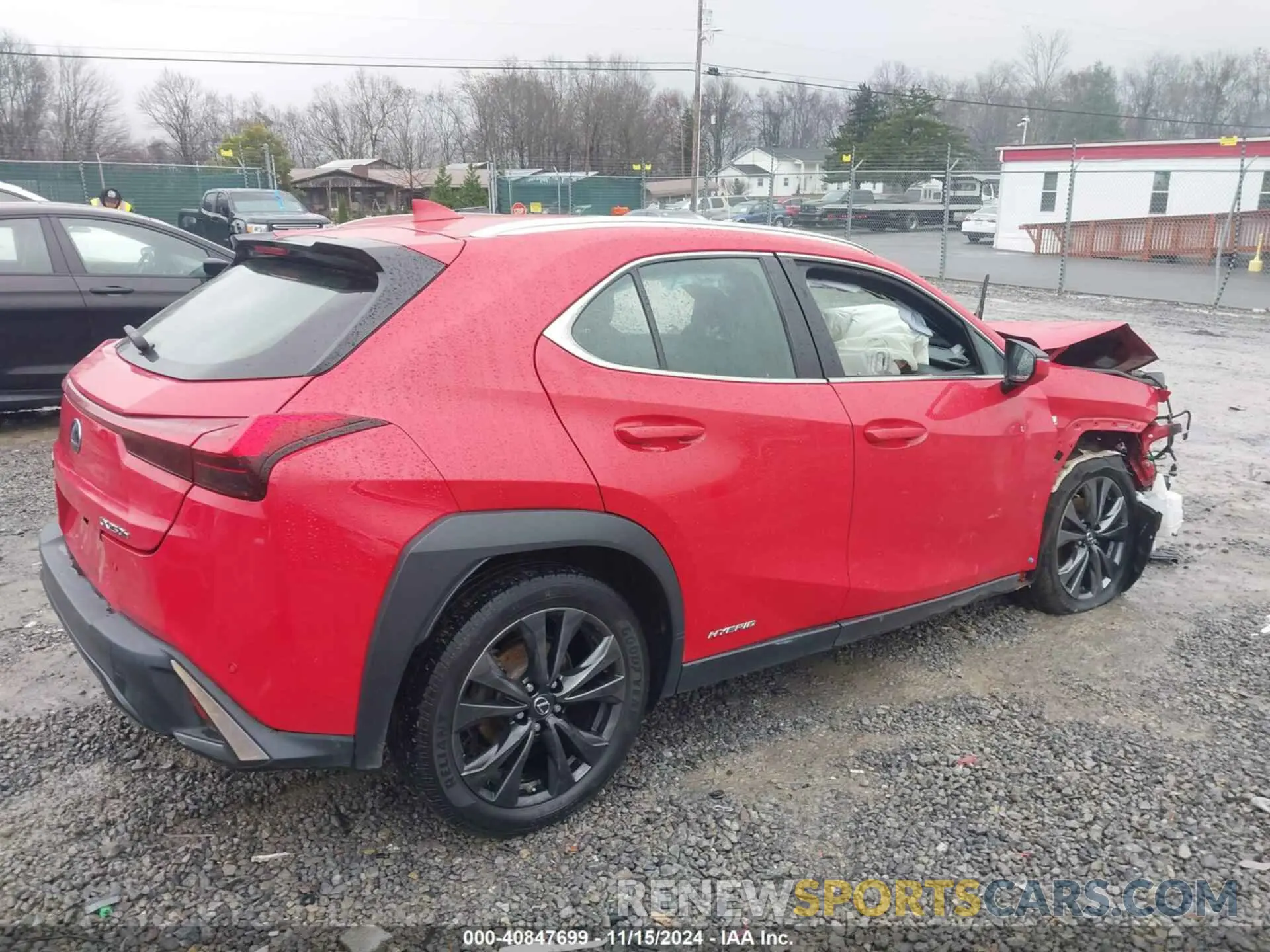 4 Photograph of a damaged car JTHU9JBH5K2006513 LEXUS UX 2019