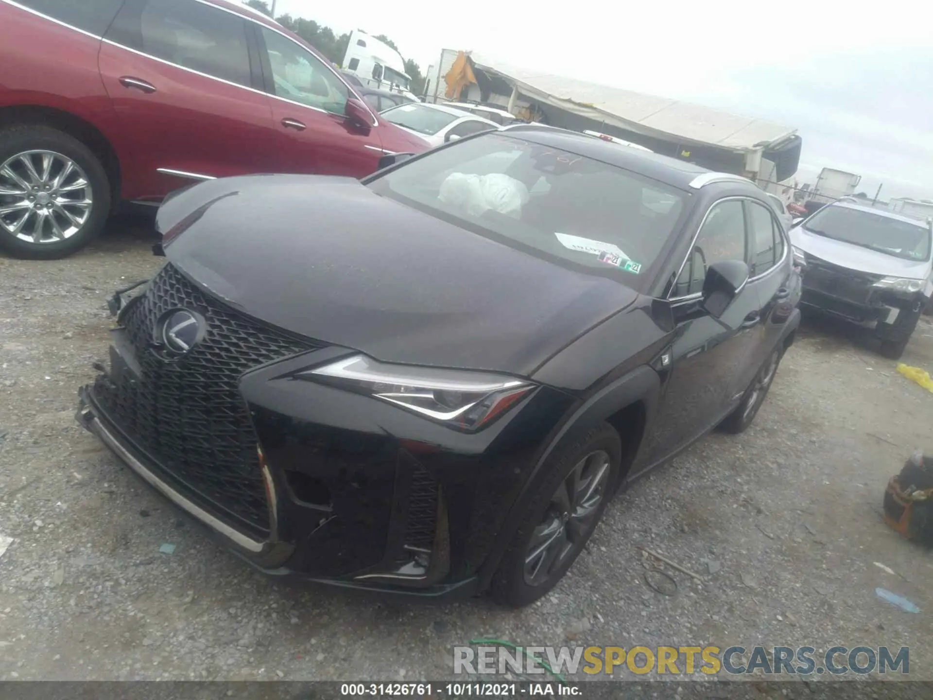 2 Photograph of a damaged car JTHU9JBH6K2018072 LEXUS UX 2019