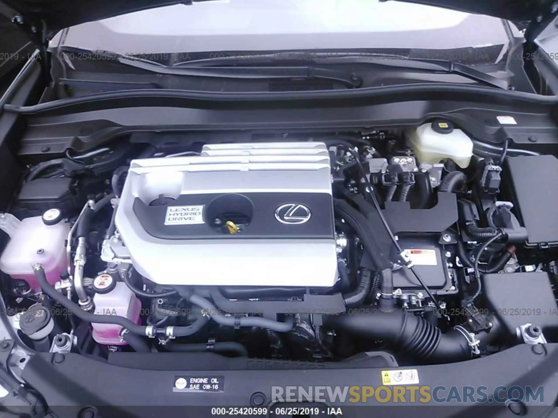 10 Photograph of a damaged car JTHU9JBH7K2005945 LEXUS UX 2019