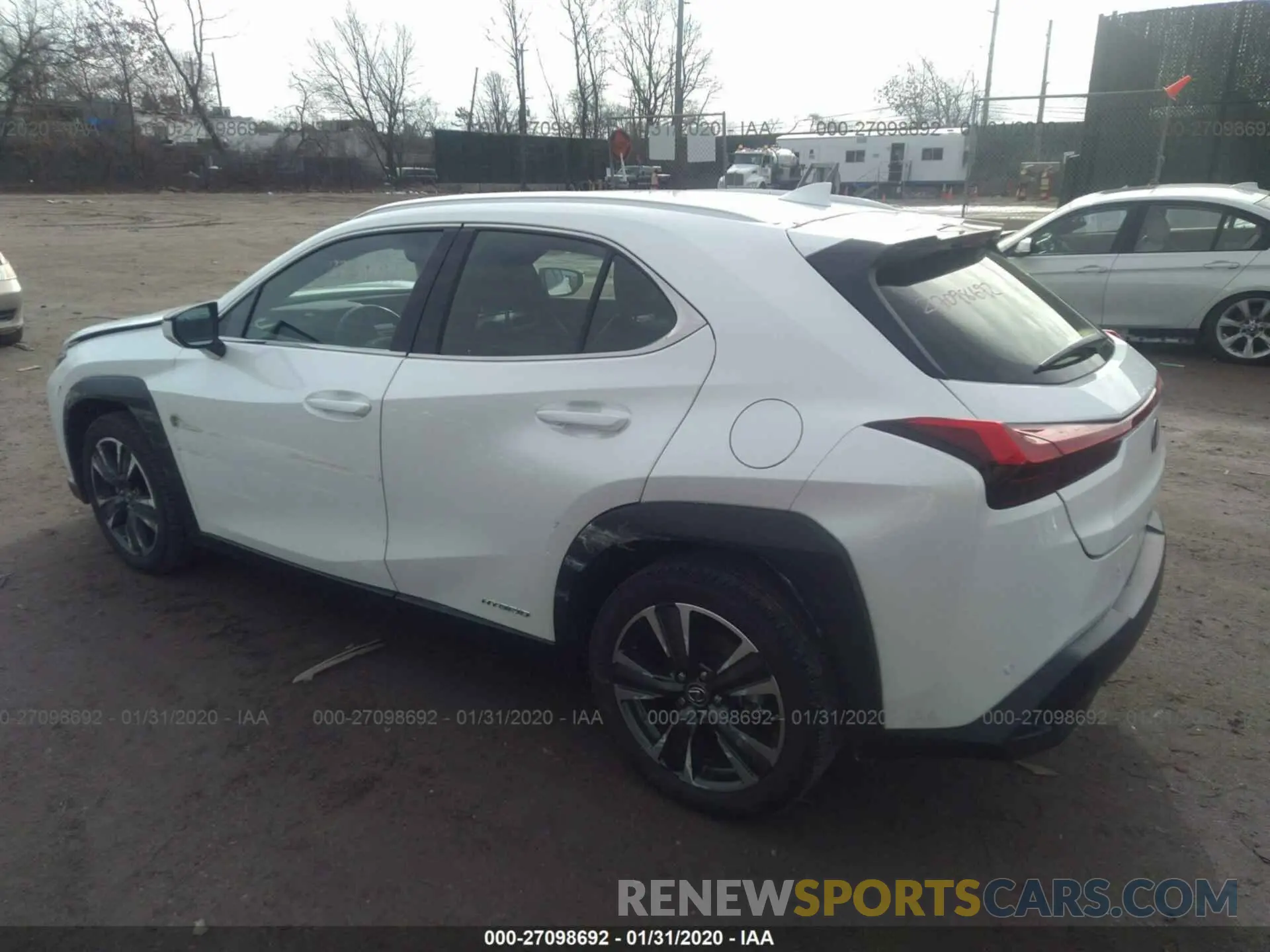 3 Photograph of a damaged car JTHU9JBHXK2004398 LEXUS UX 2019