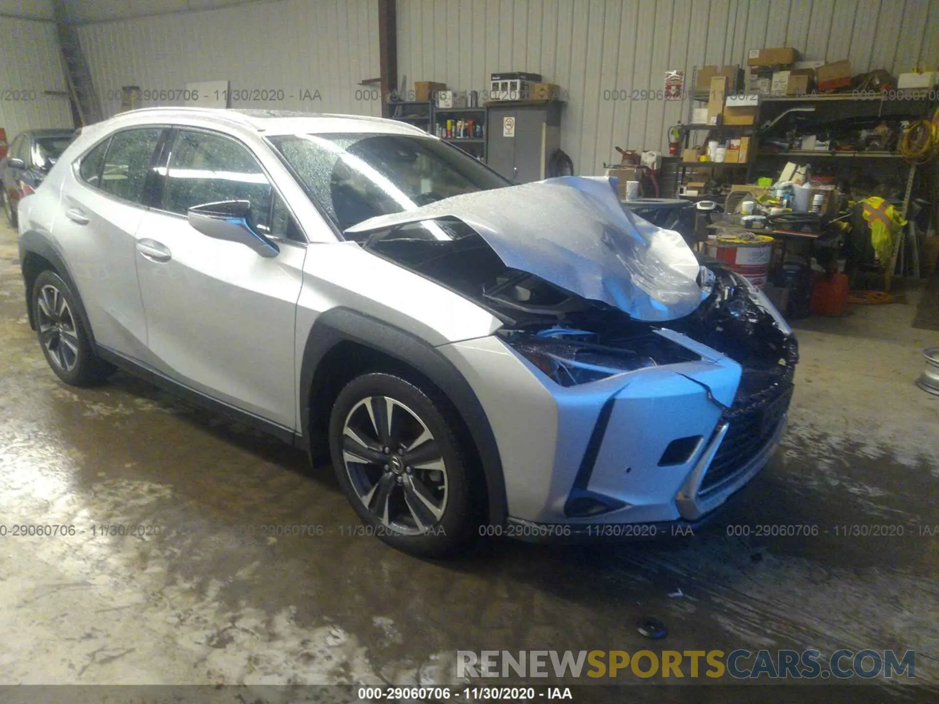 1 Photograph of a damaged car JTHY3JBH2K2004298 LEXUS UX 2019
