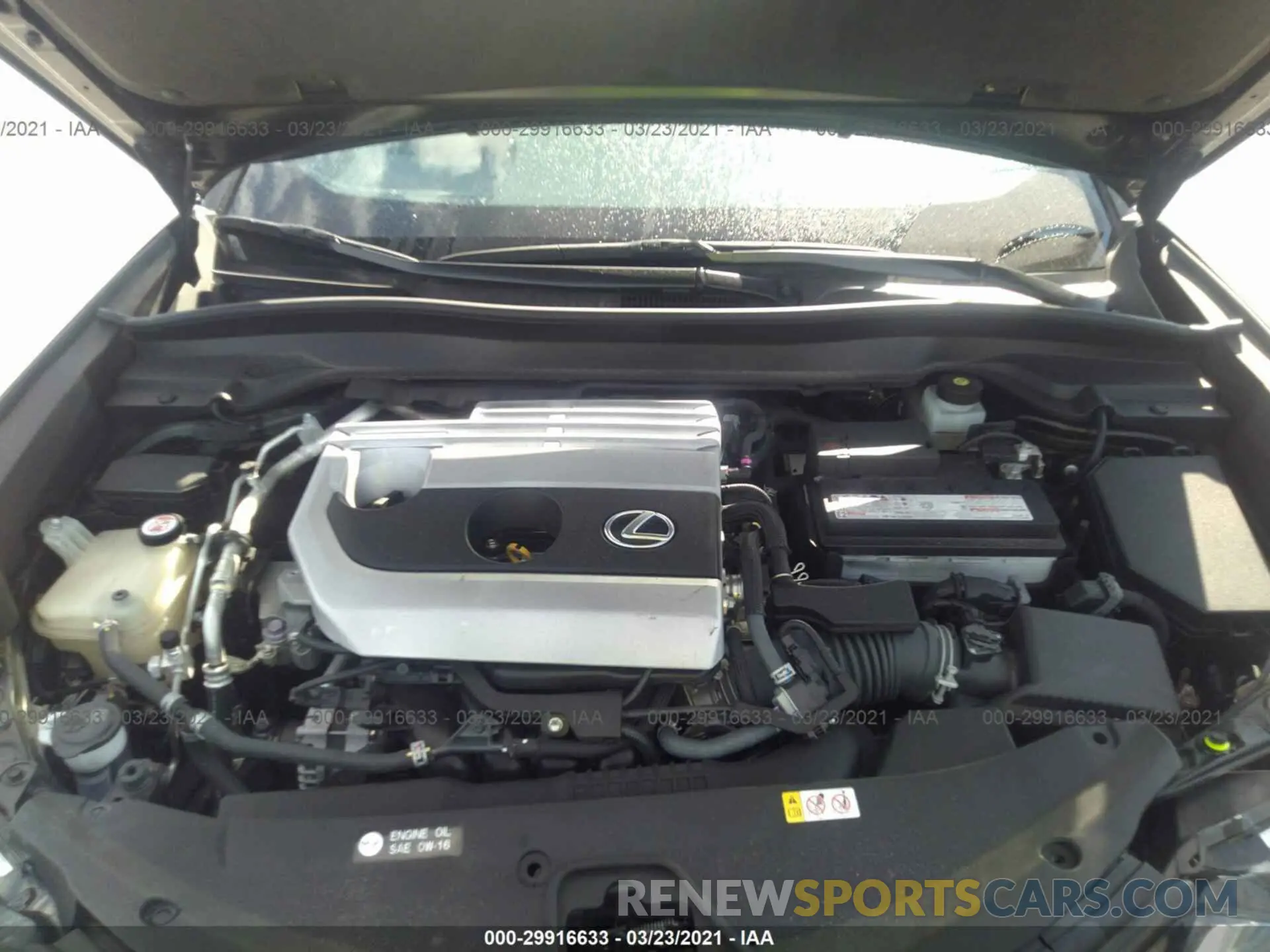 10 Photograph of a damaged car JTHY3JBH2K2005550 LEXUS UX 2019