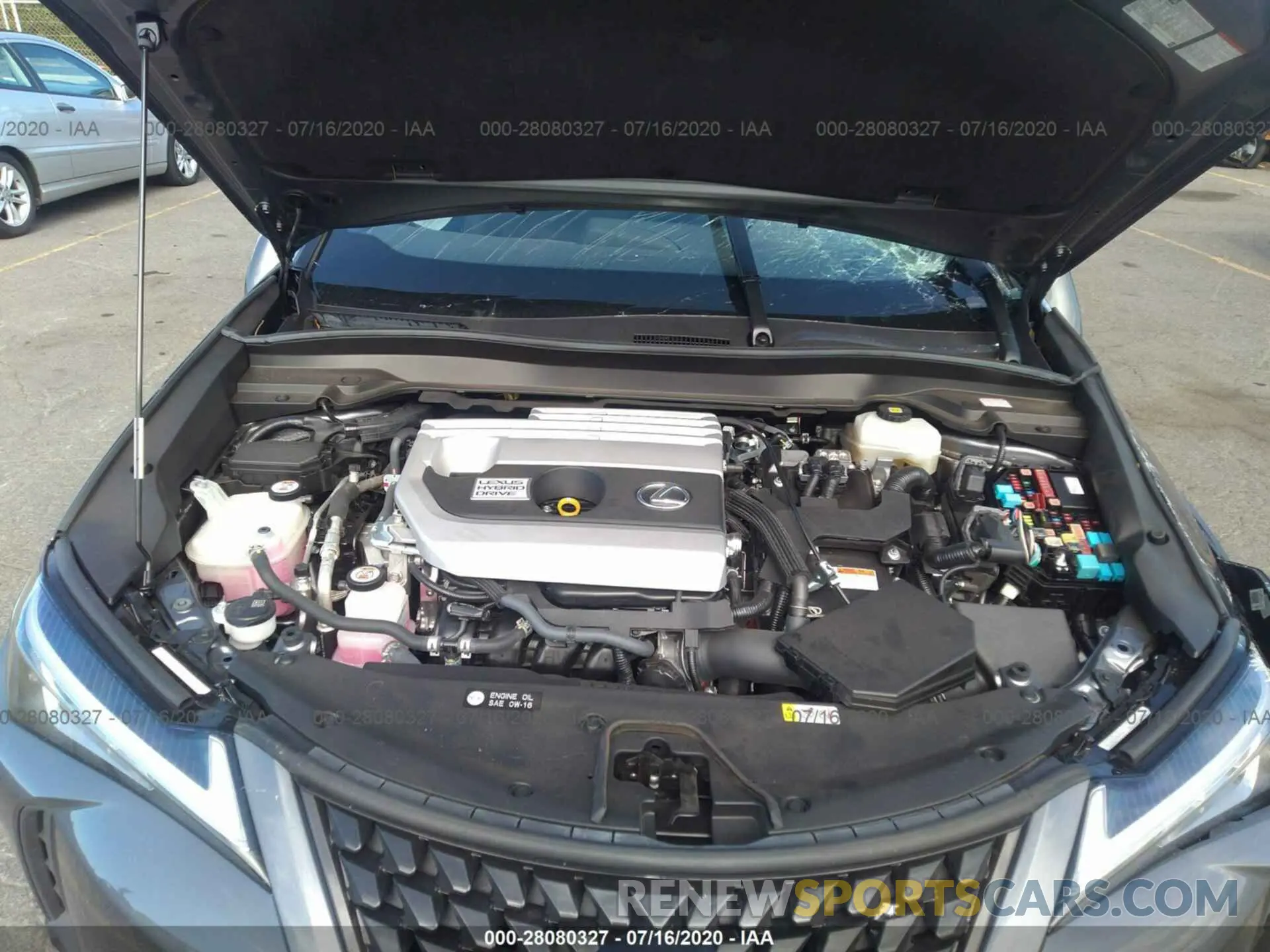 10 Photograph of a damaged car JTHY6JBH5K2010796 LEXUS UX 2019