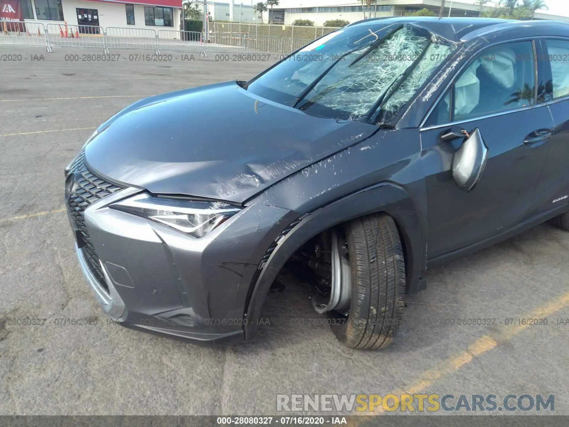6 Photograph of a damaged car JTHY6JBH5K2010796 LEXUS UX 2019