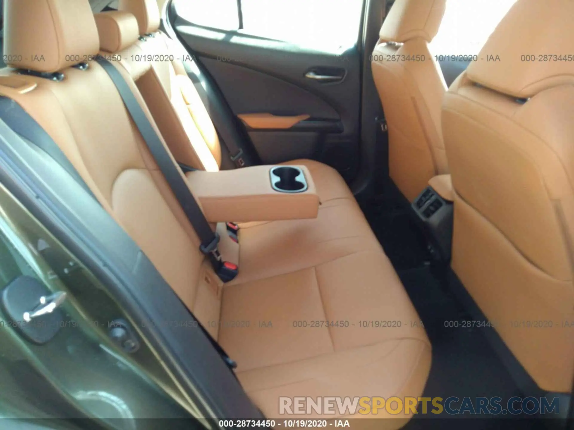 8 Photograph of a damaged car JTHP9JBH7L2033257 LEXUS UX 2020