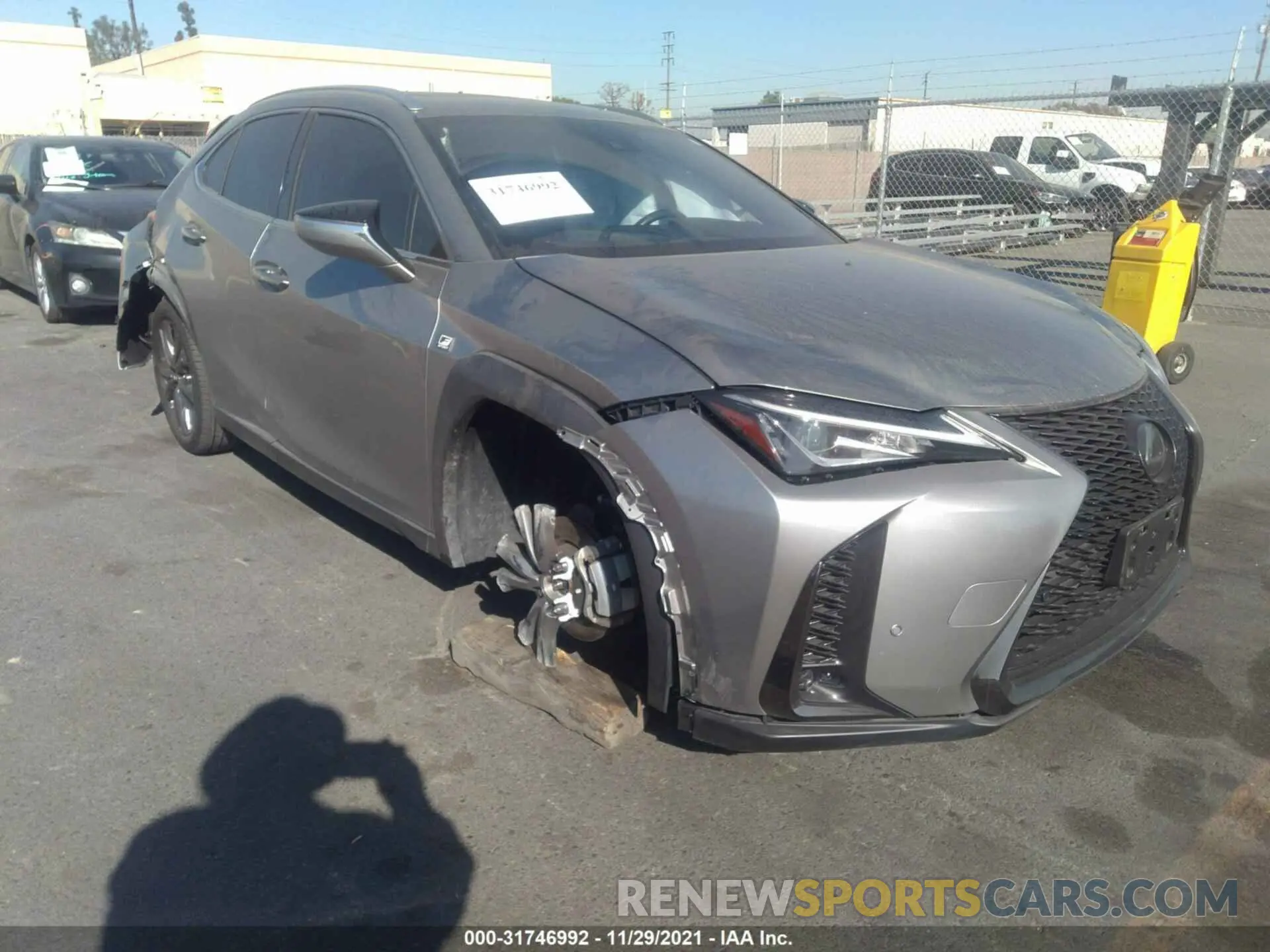 1 Фотография поврежденного автомобиля JTHR3JBH2L2022550 LEXUS UX 2020
