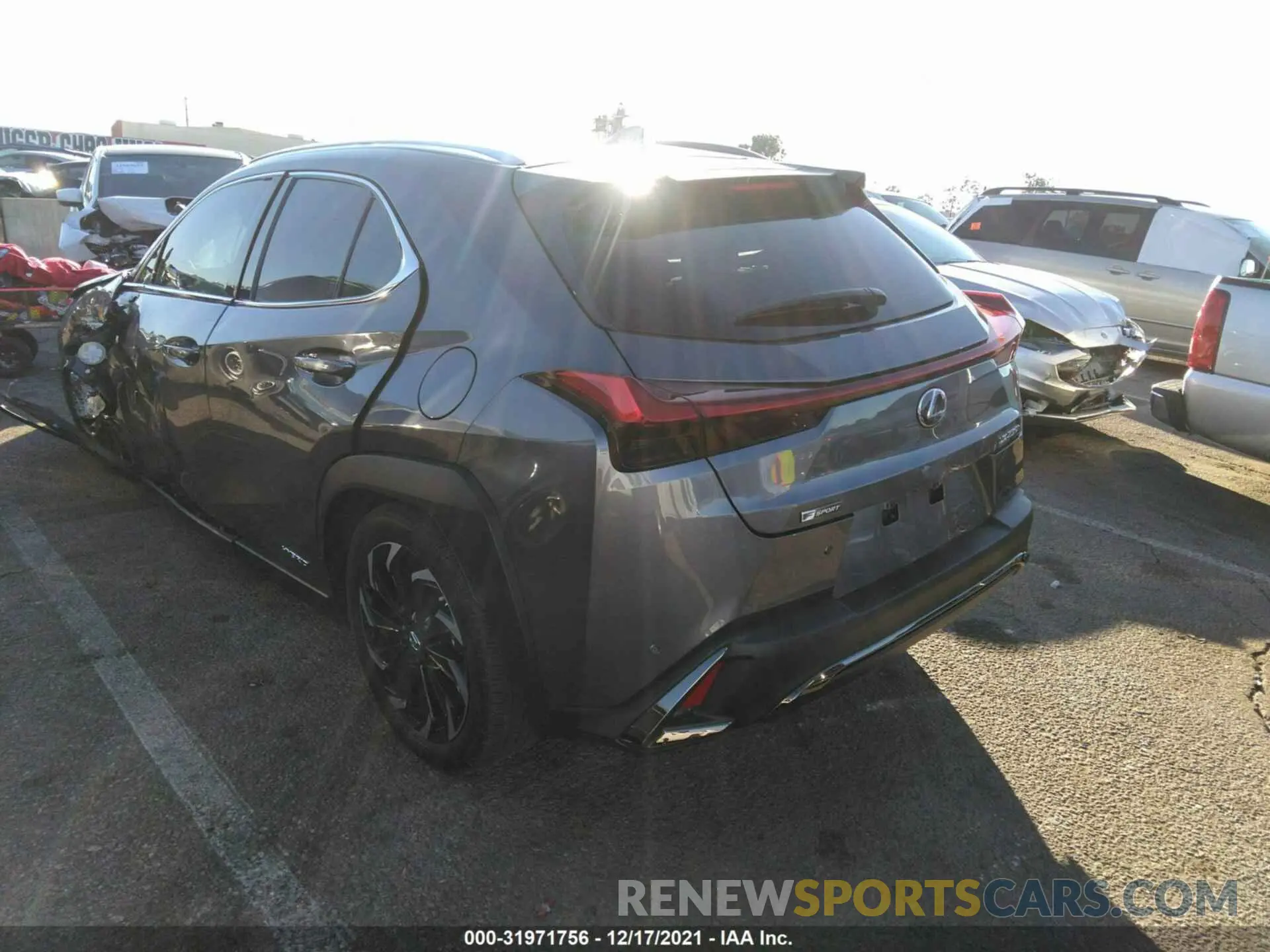 3 Photograph of a damaged car JTHE9JBH4M2046105 LEXUS UX 2021
