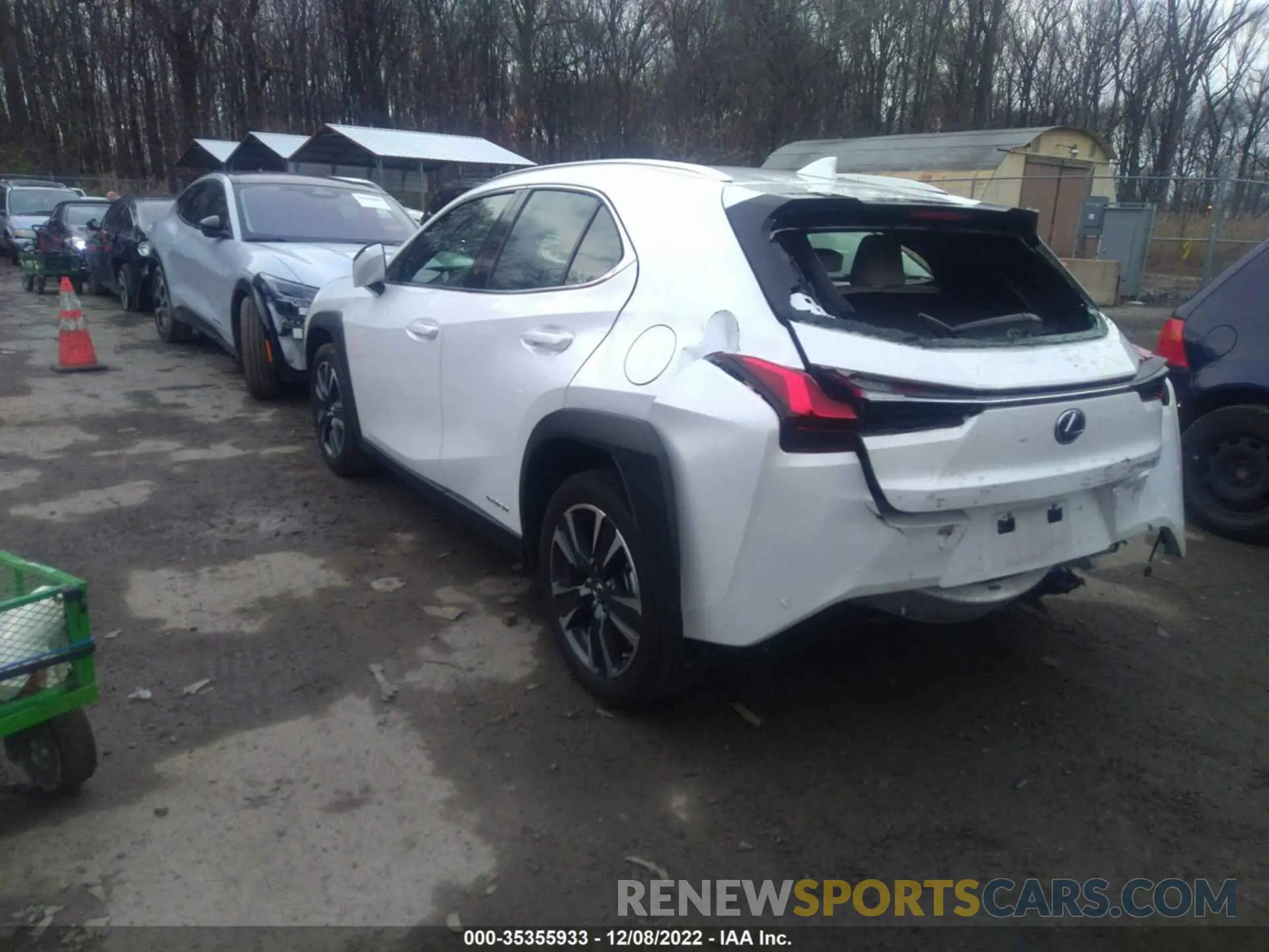 3 Photograph of a damaged car JTHP9JBH1M2052940 LEXUS UX 2021