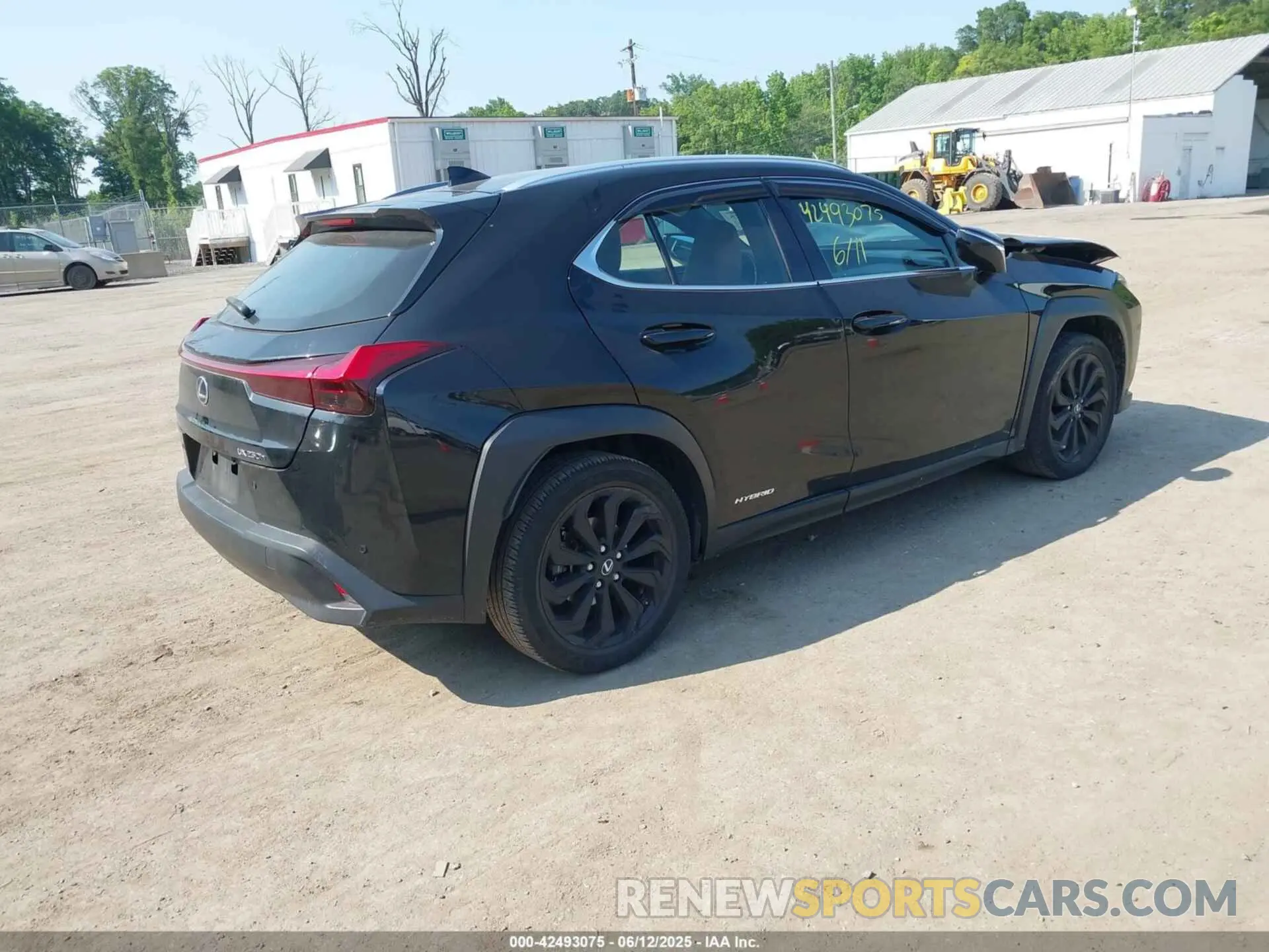 4 Фотография поврежденного автомобиля JTHP9JBH2M2045897 LEXUS UX 2021