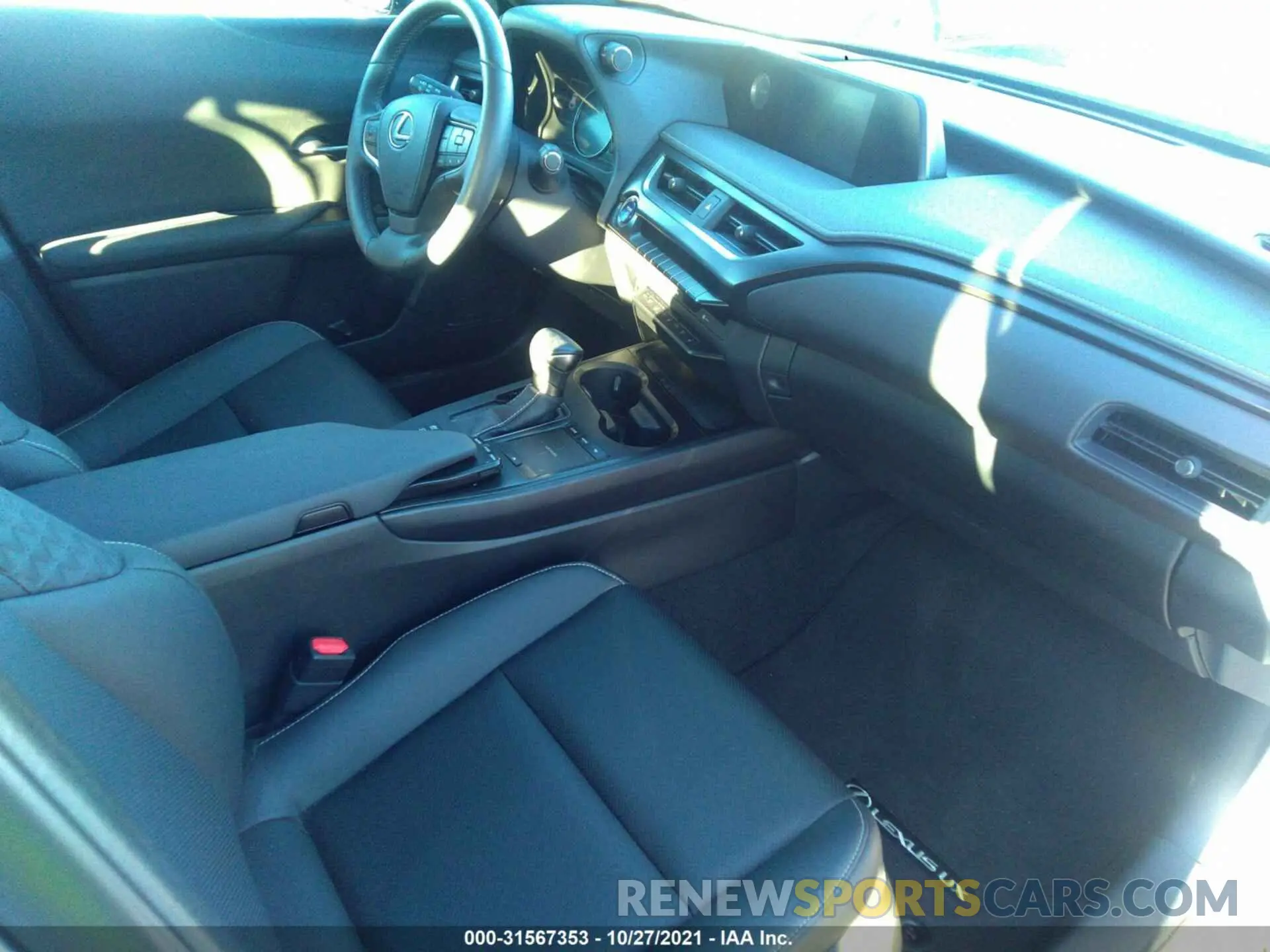 5 Фотография поврежденного автомобиля JTHP9JBH3M2041518 LEXUS UX 2021