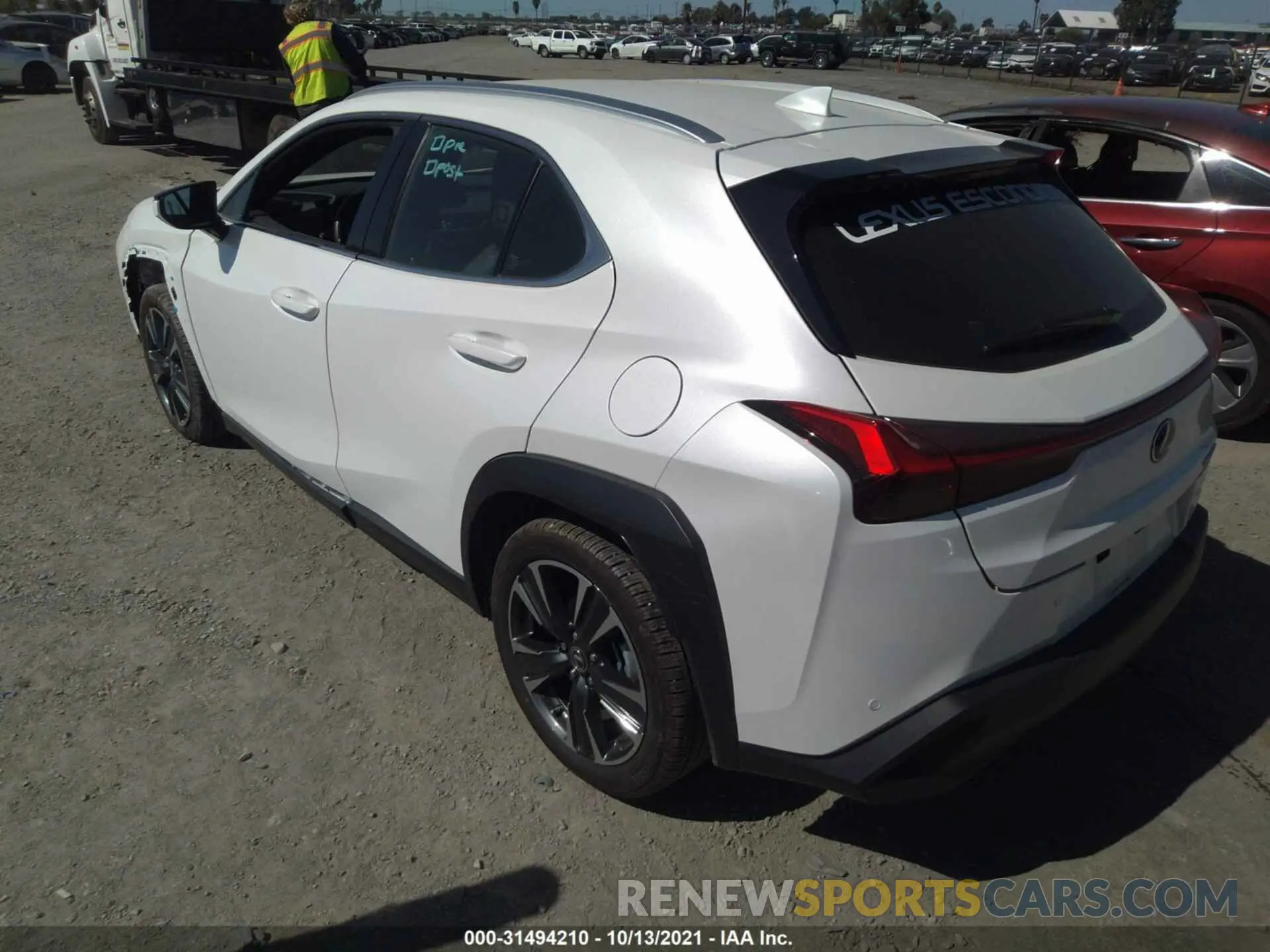 3 Photograph of a damaged car JTHX3JBH3M2039141 LEXUS UX 2021